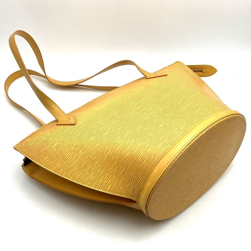 Louis Vuitton Epi Yellow Epi Leather Shoulder Bag