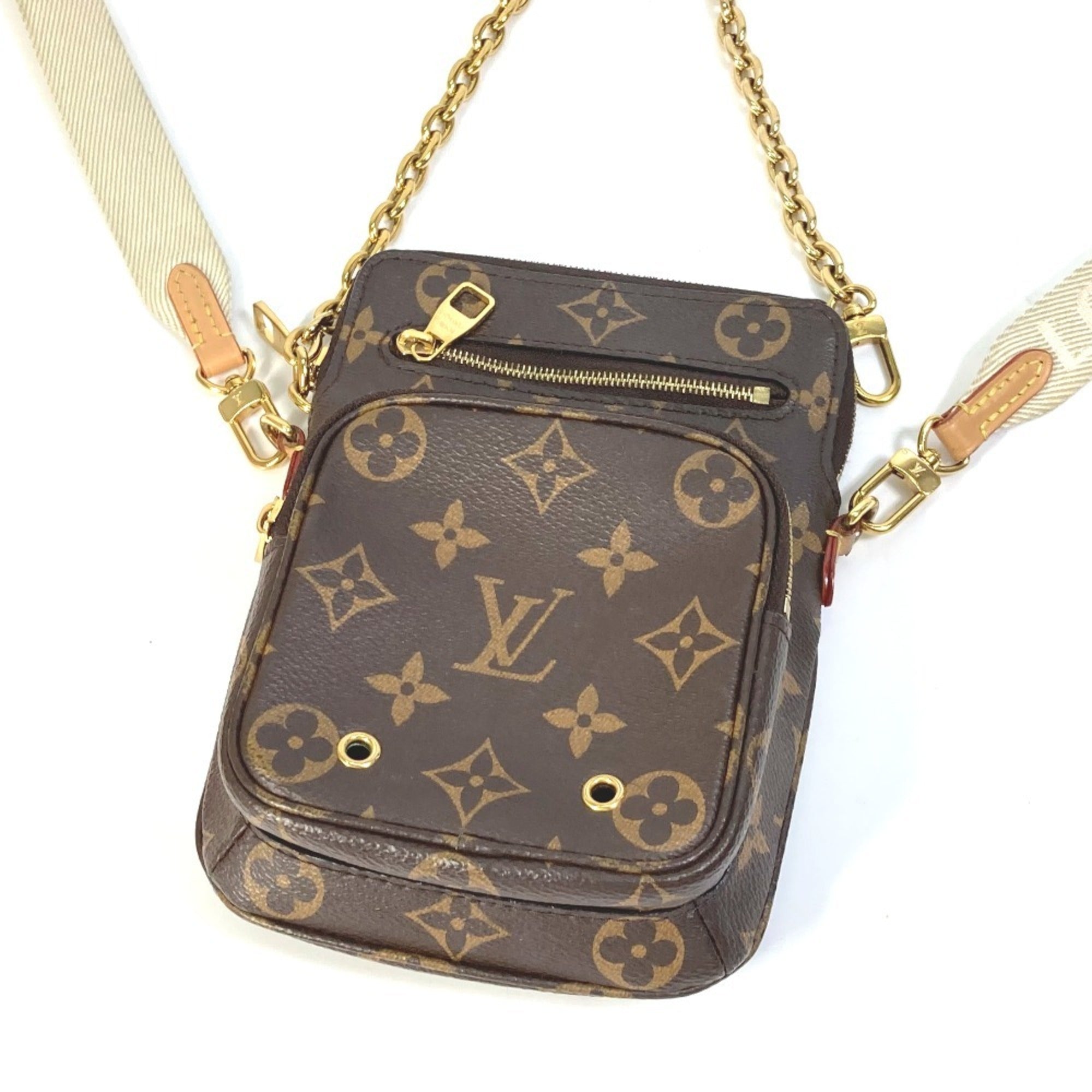 Louis Vuitton Monogram Brown Monogram Monogram Handbag Pochette Shoulder Bag