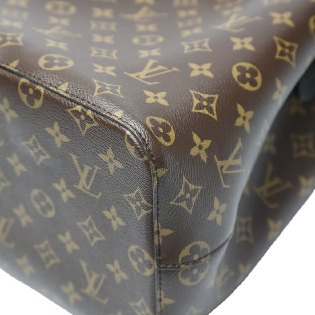 Louis Vuitton Brown Noir Monogram Canvas Shoulder Bag