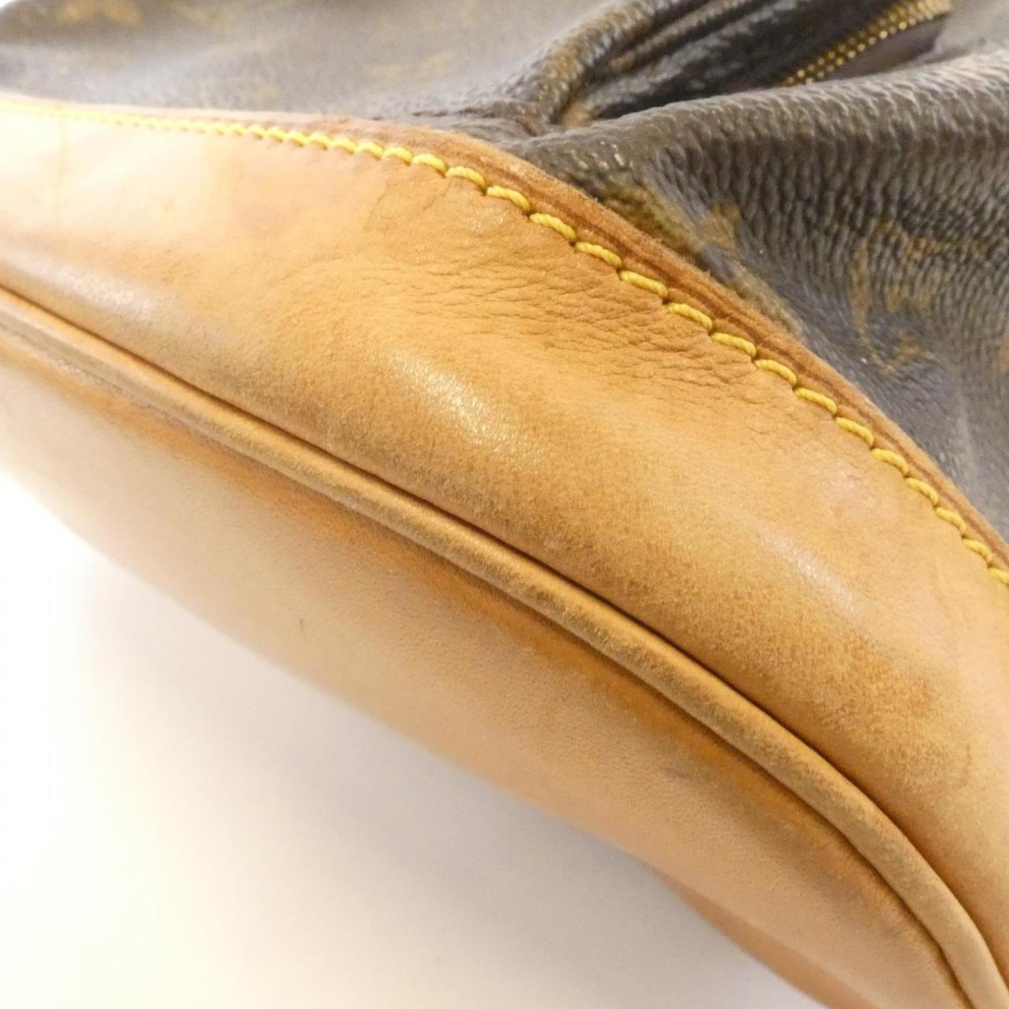 Louis Vuitton Brown Coated Canvas Backpack