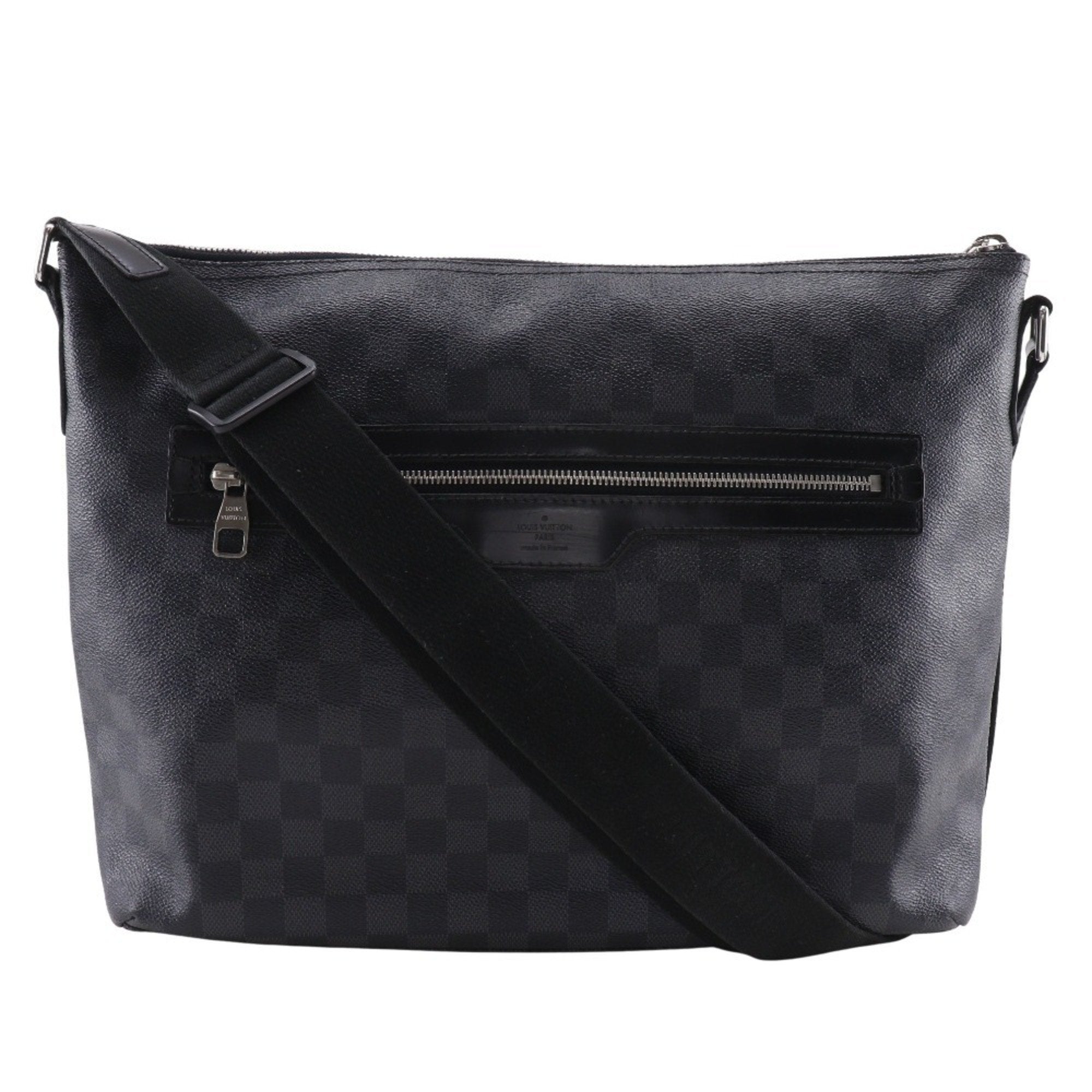 Louis Vuitton Black Damier Graphite Canvas Shoulder Bag