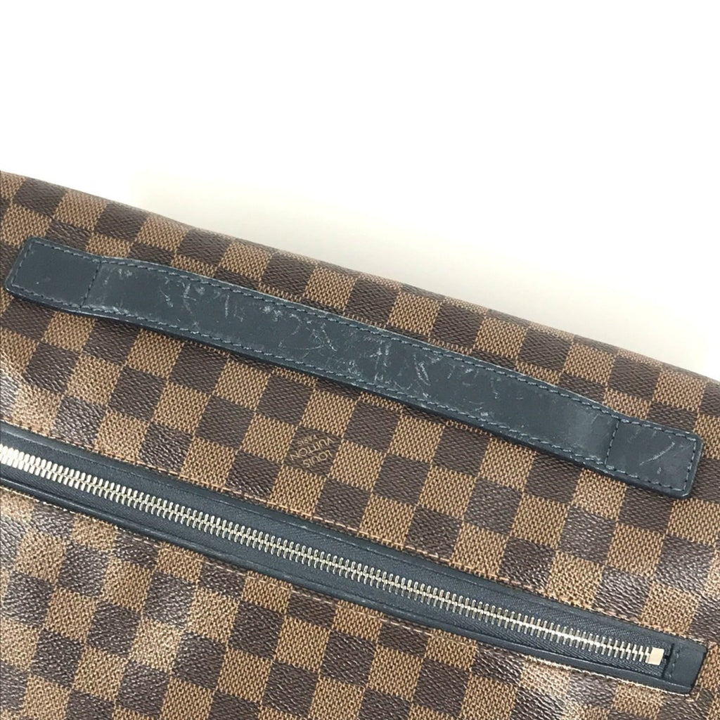 Louis Vuitton Brown Navy Damier Canvas Messenger Bag Shoulder Bag
