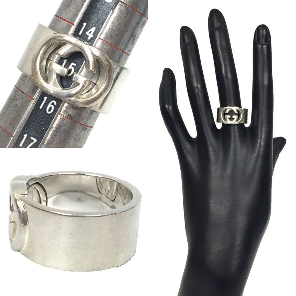 Gucci Silver Silver 925 Band Ring (Pre-Owned)
