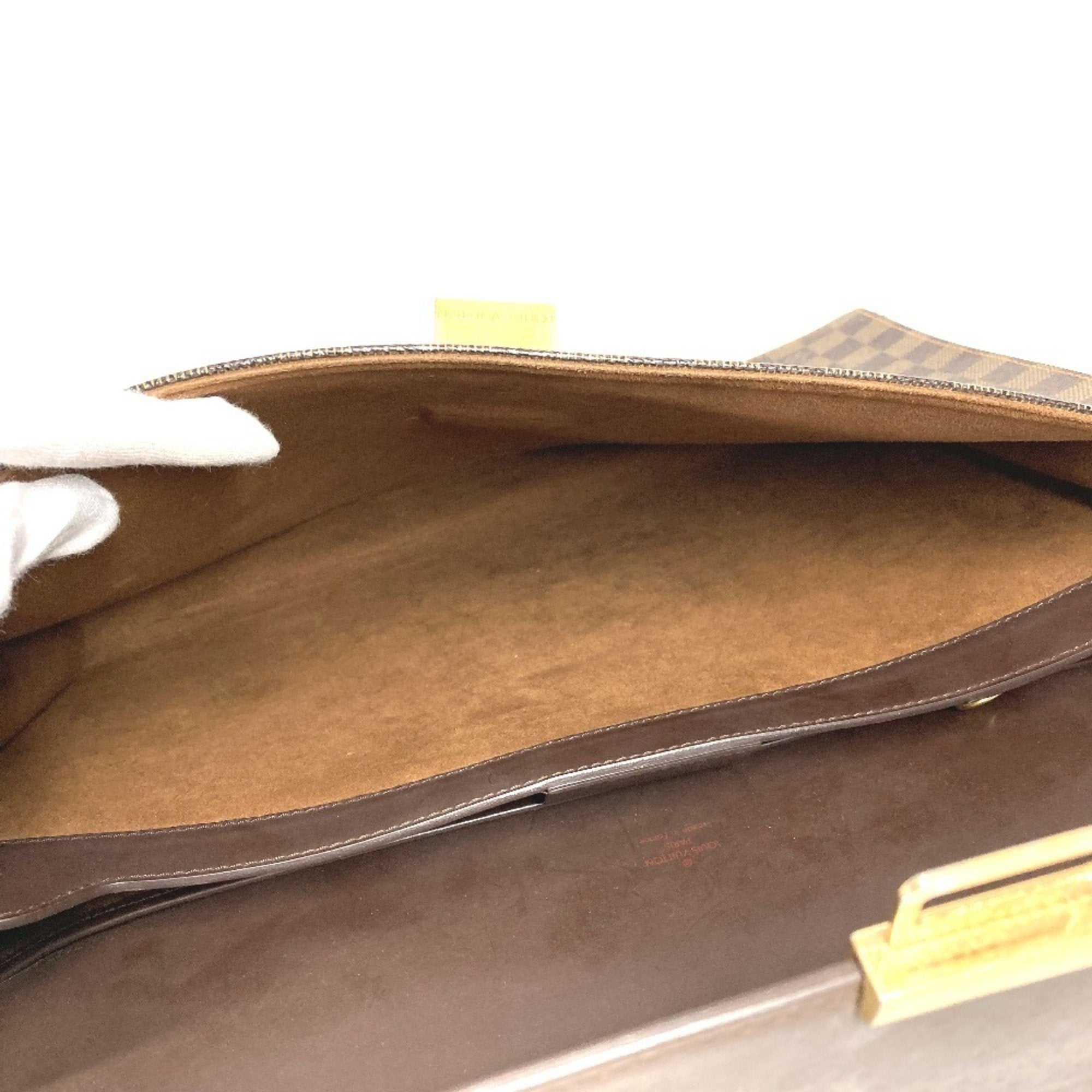 Louis Vuitton Brown Damier Canvas Ebene Damier Canvas Briefcase Handbag