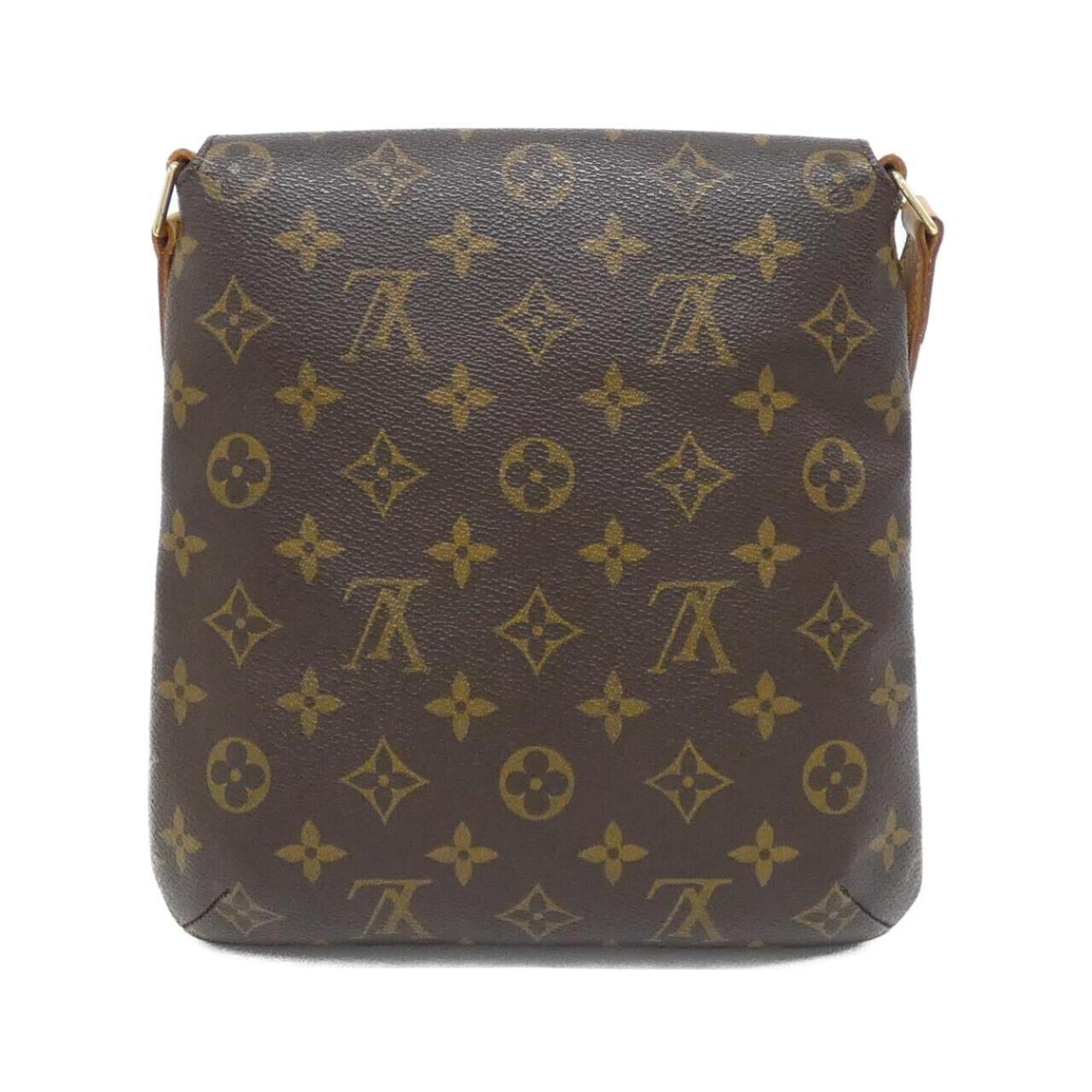 Louis Vuitton Marron Coated Canvas Shoulder Bag