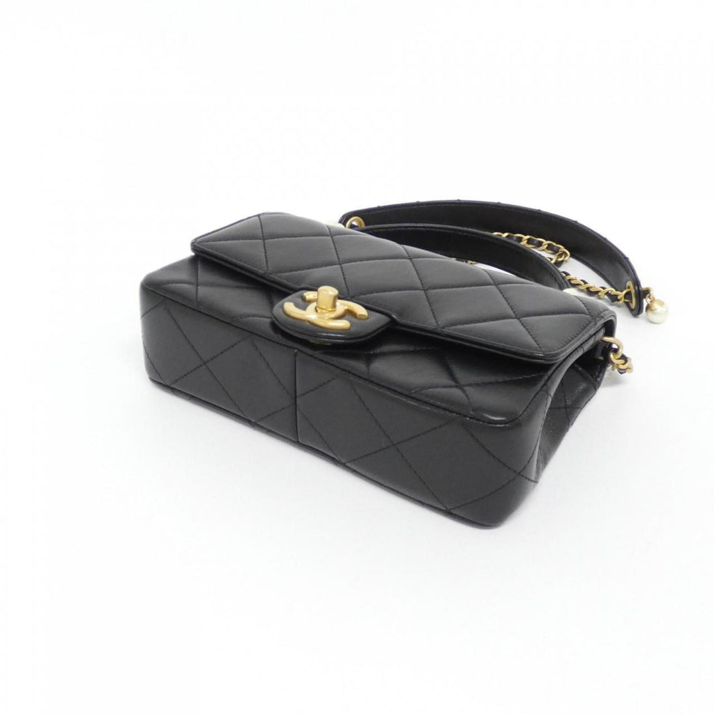 Chanel Black Leather Handbag
