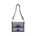 Louis Vuitton Blue Leather Shoulder Bag