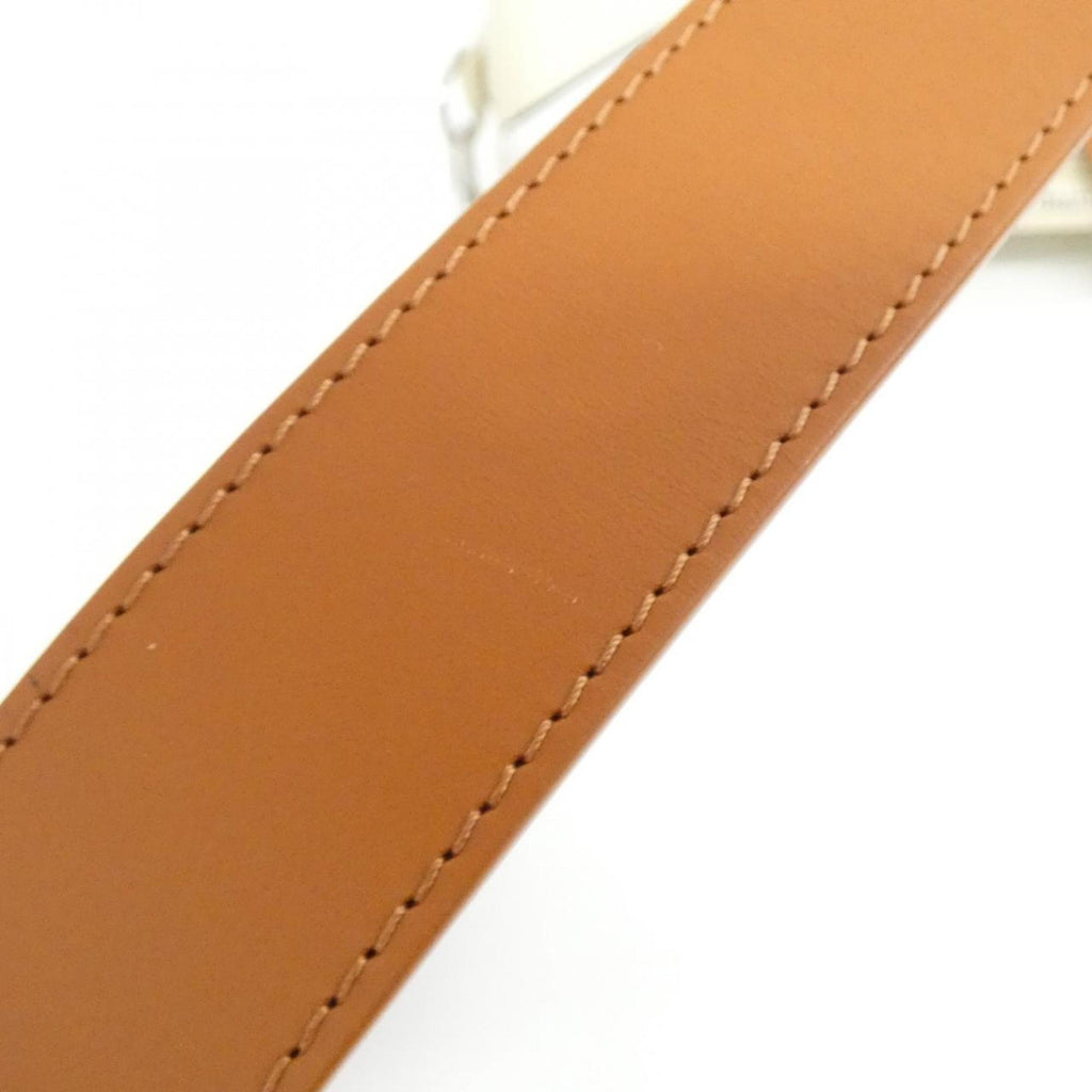 Louis Vuitton Cream Leather Shoulder Bag