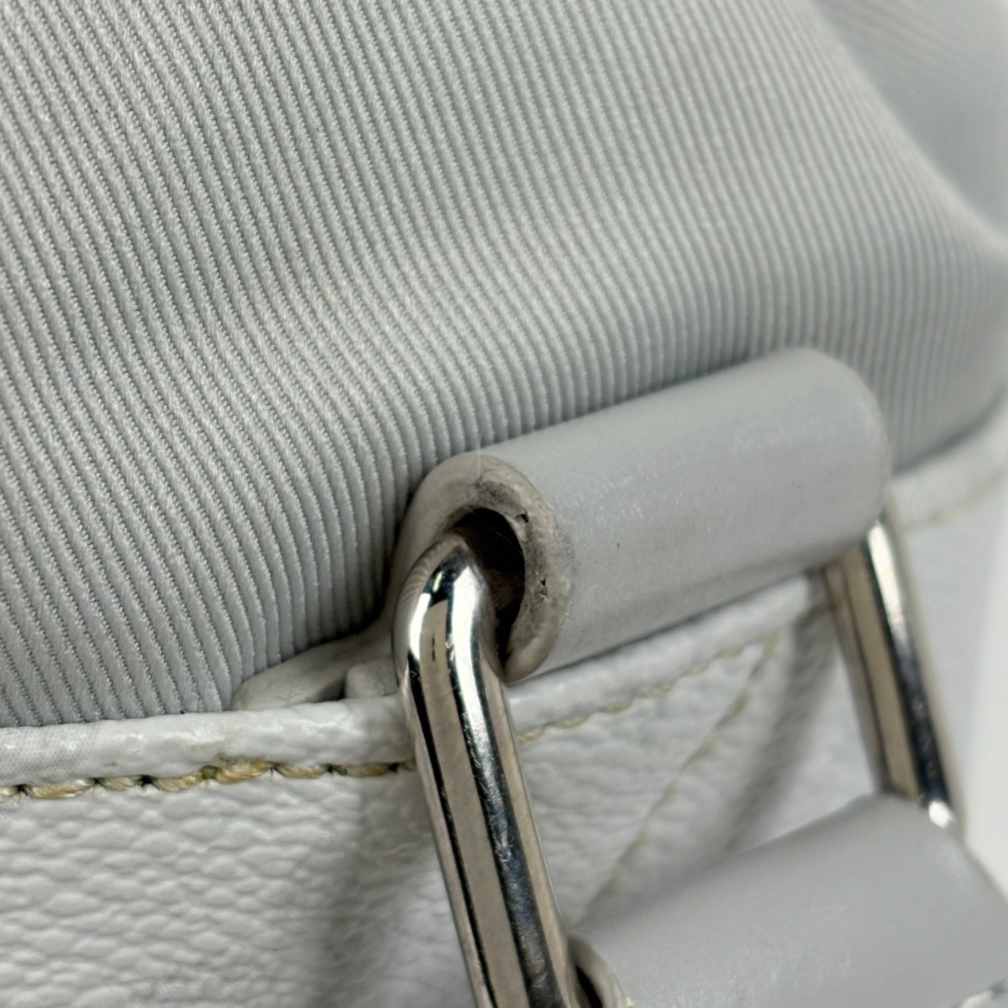 Louis Vuitton White Monogram Shoulder Bag Sling Bag