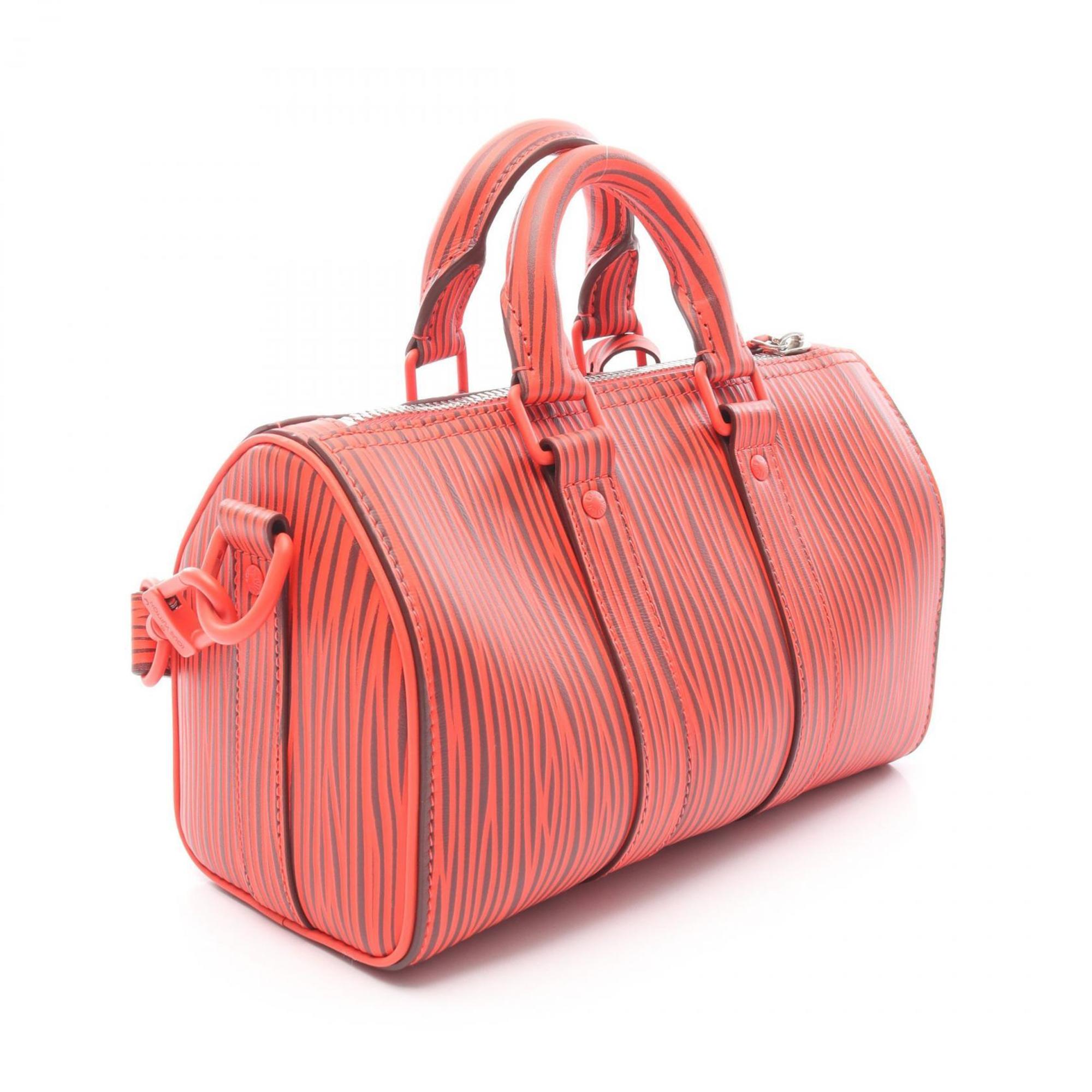 Louis Vuitton Red Color Epi Leather Handbag