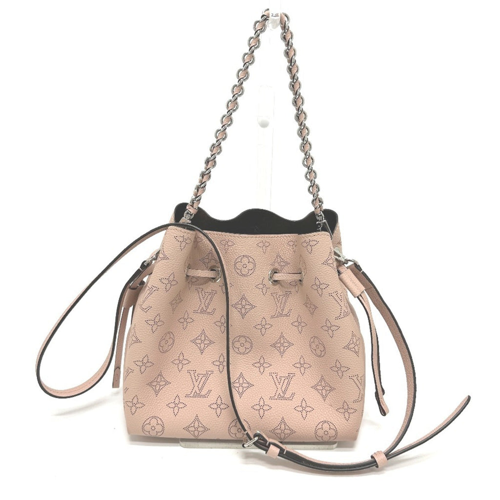 Louis Vuitton Mahina Magnolia Pink Mahina Leather Shoulder Bag