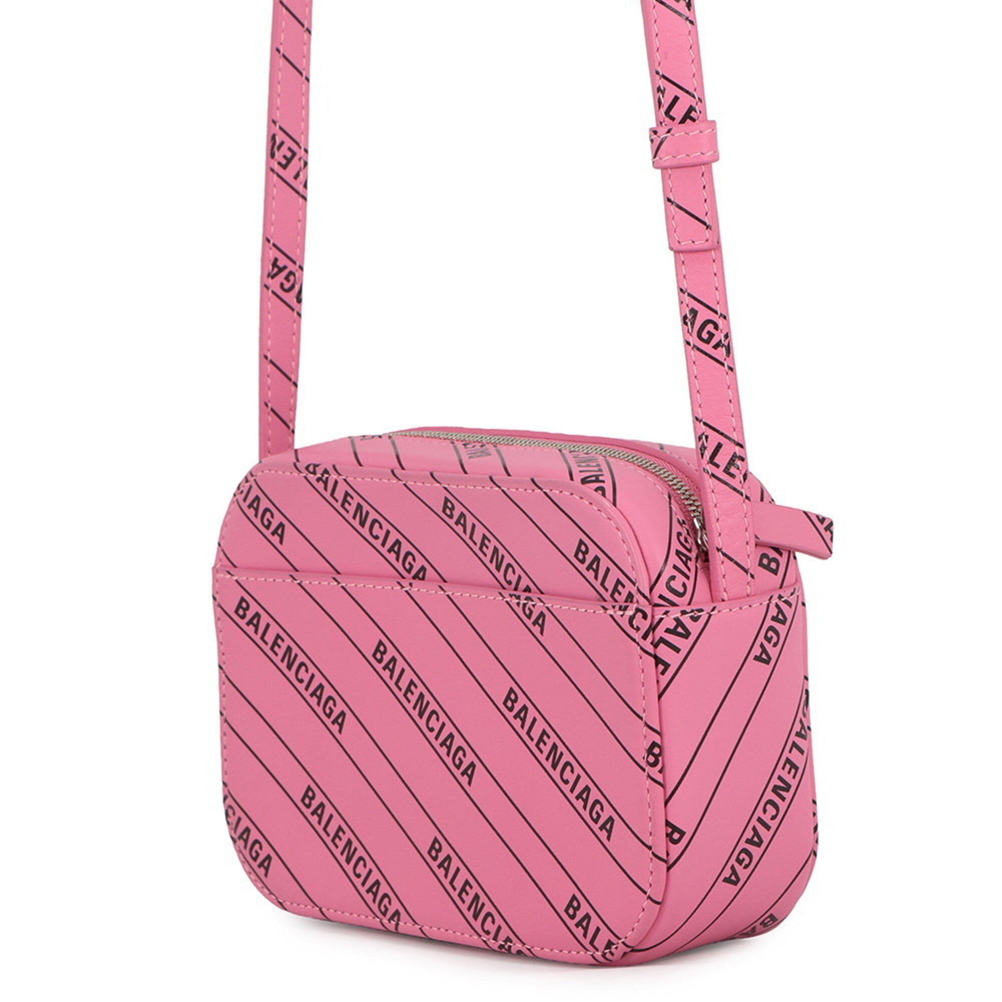 Balenciaga Pink Leather Handbag Shoulder