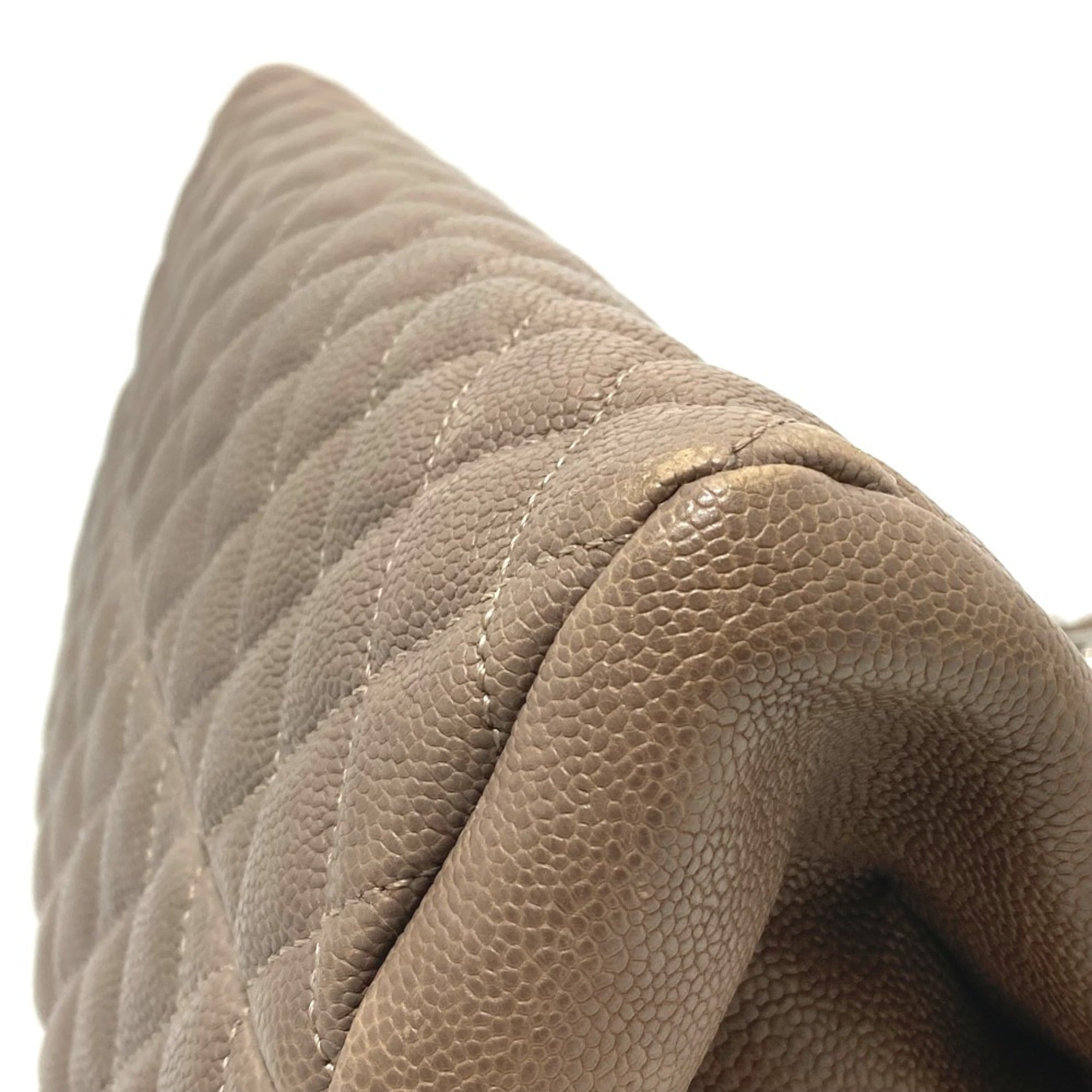 Chanel Brown Leather Shoulder Bag