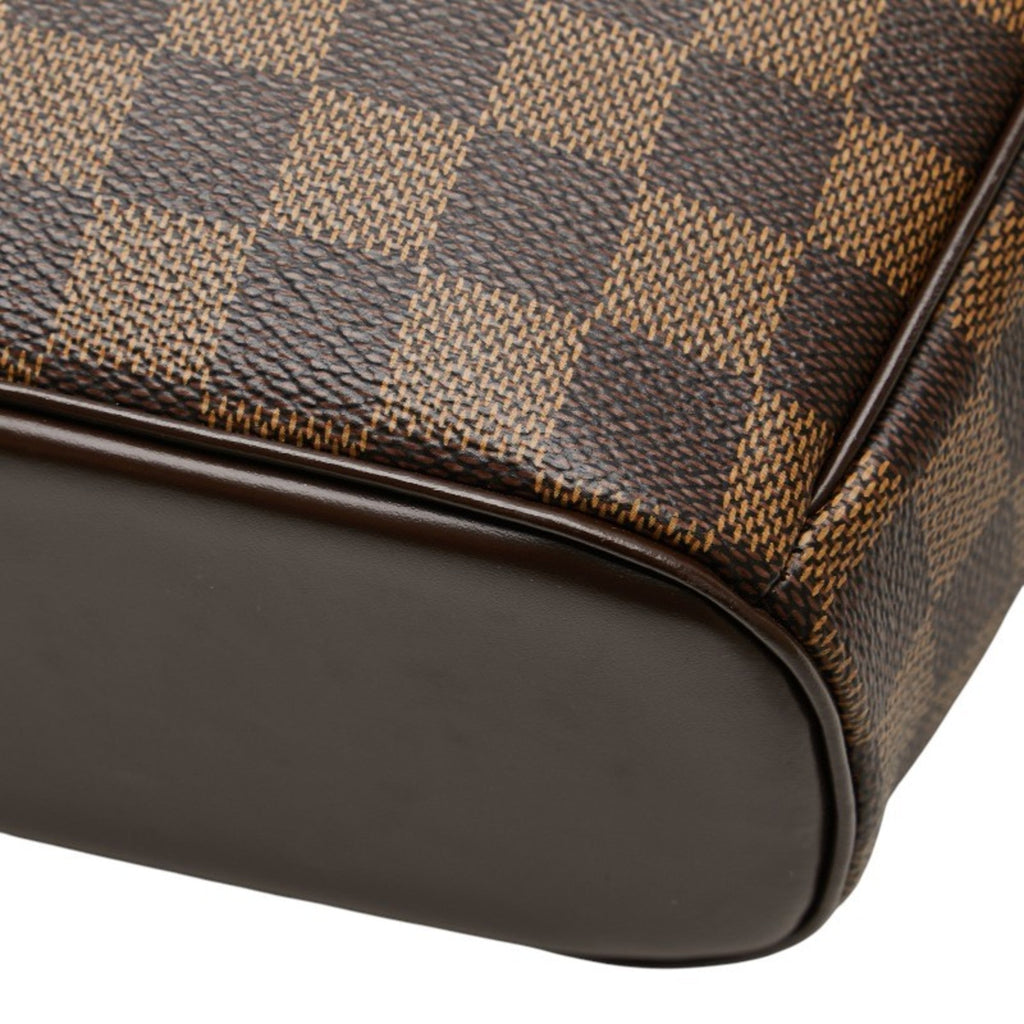 Louis Vuitton Damier Brown Pvc Leather Shoulder Bag