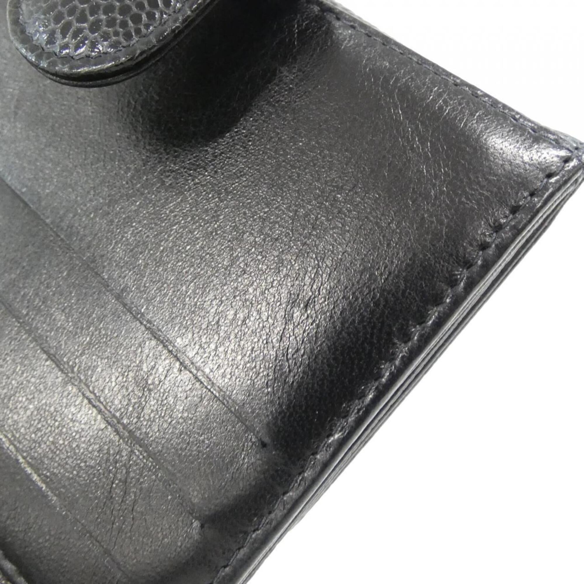 Chanel Black Grained Calfskin