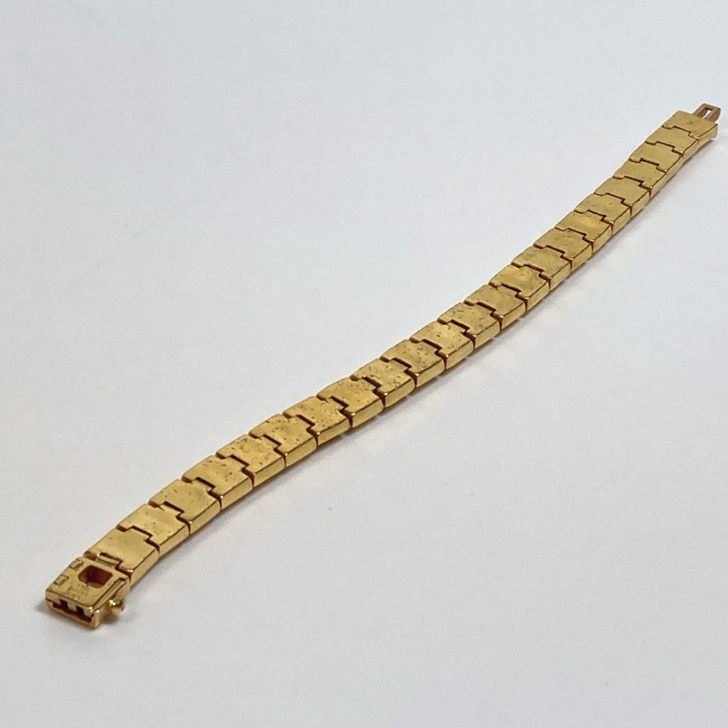 Louis Vuitton Gold Metal Tennis Bracelet