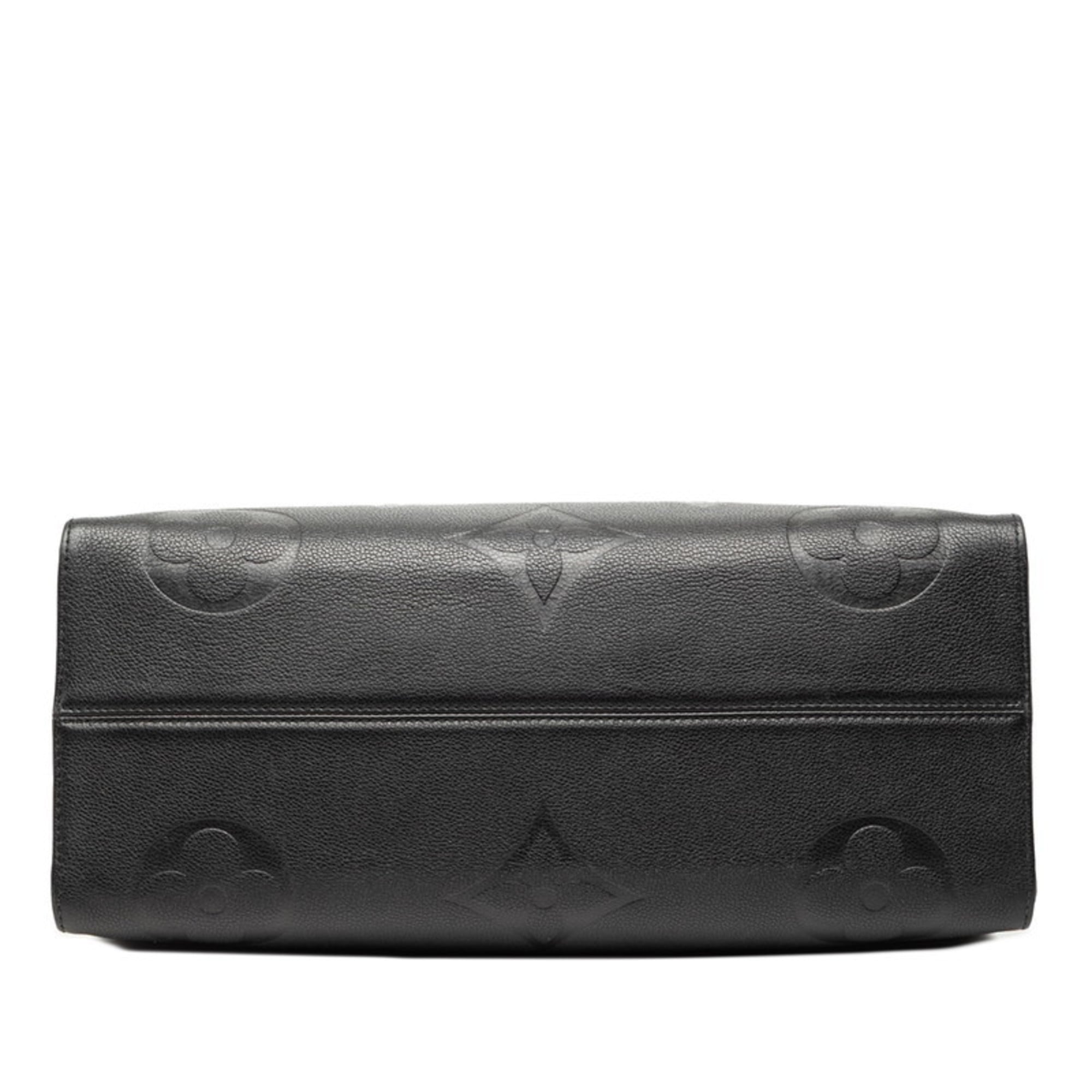 Louis Vuitton Monogram Empreinte Noir Leather Shoulder Bag Tote Bag