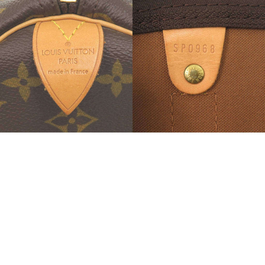 Louis Vuitton Brown Monogram Canvas Boston Bag