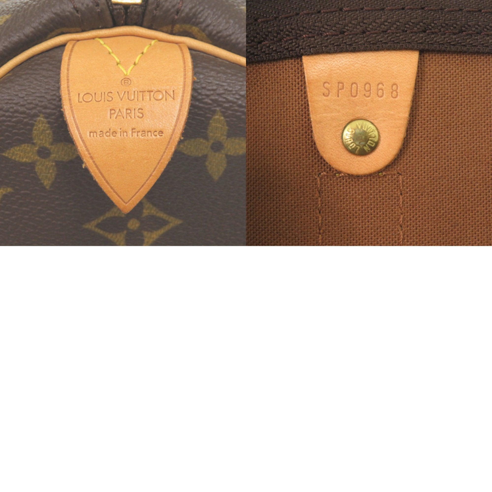 Louis Vuitton Brown Monogram Canvas Boston Bag