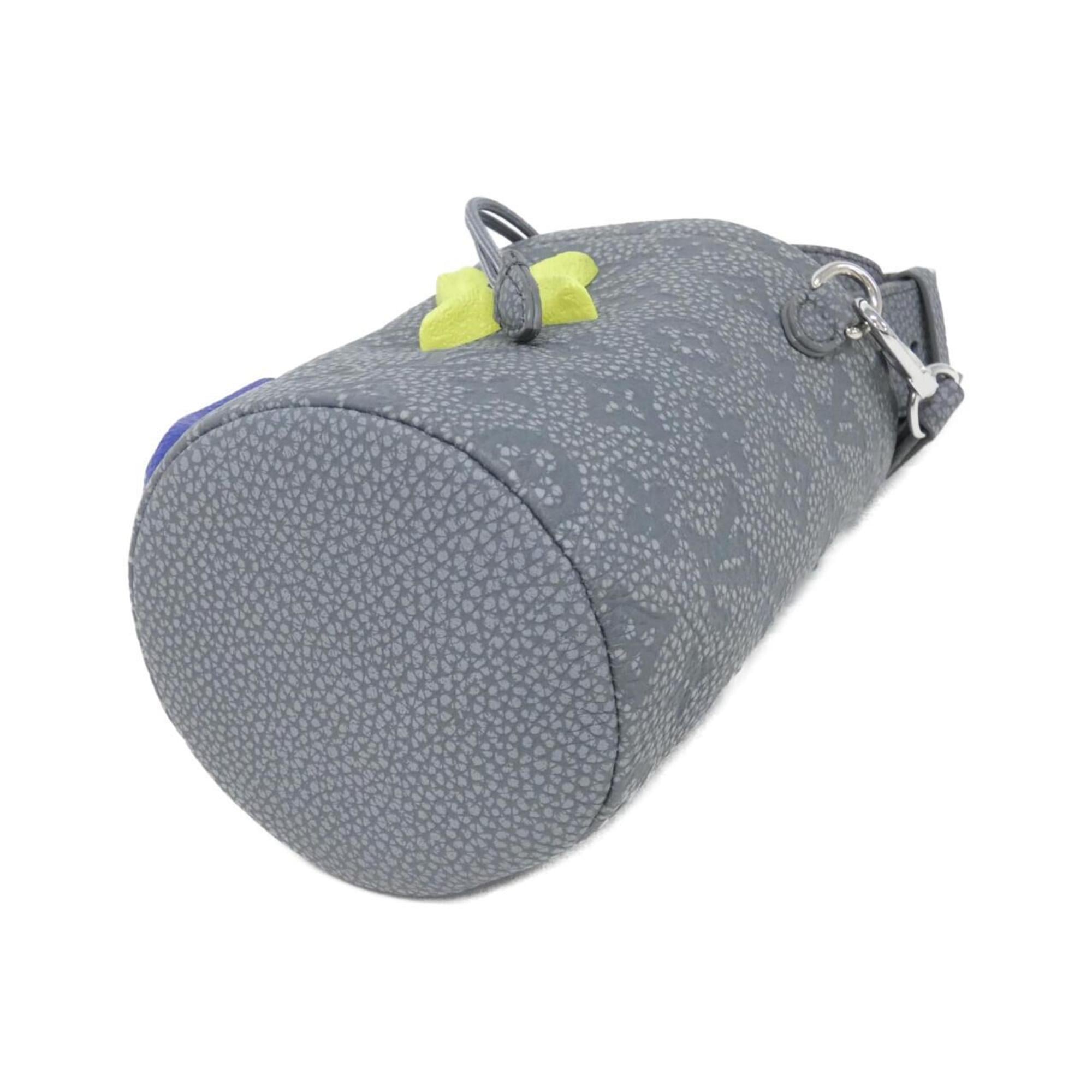Louis Vuitton Gray Leather Pouch