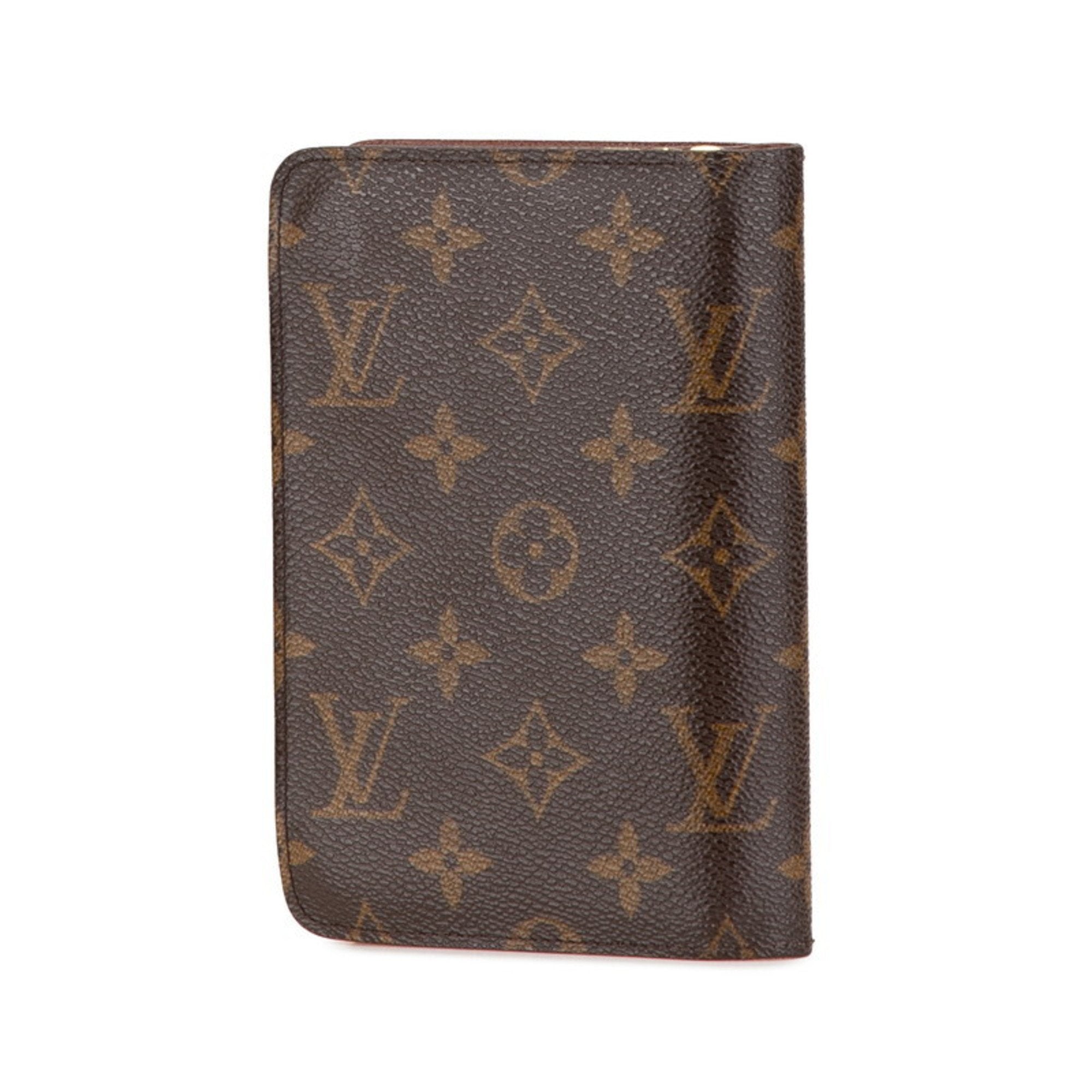 Louis Vuitton Brown Pvc Leather Wallet