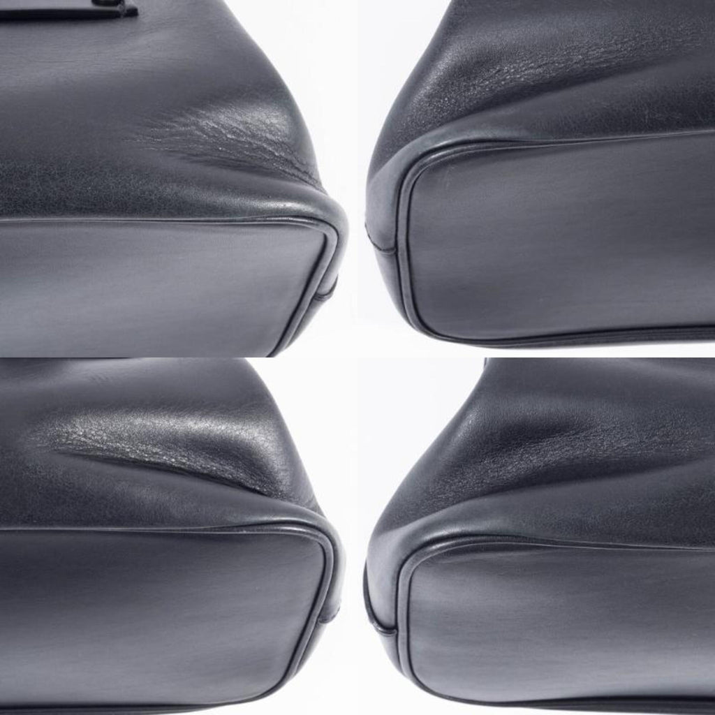 Gucci Black Leather Handbag (Pre-Owned)