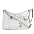 Louis Vuitton White Epi Leather Shoulder Bag
