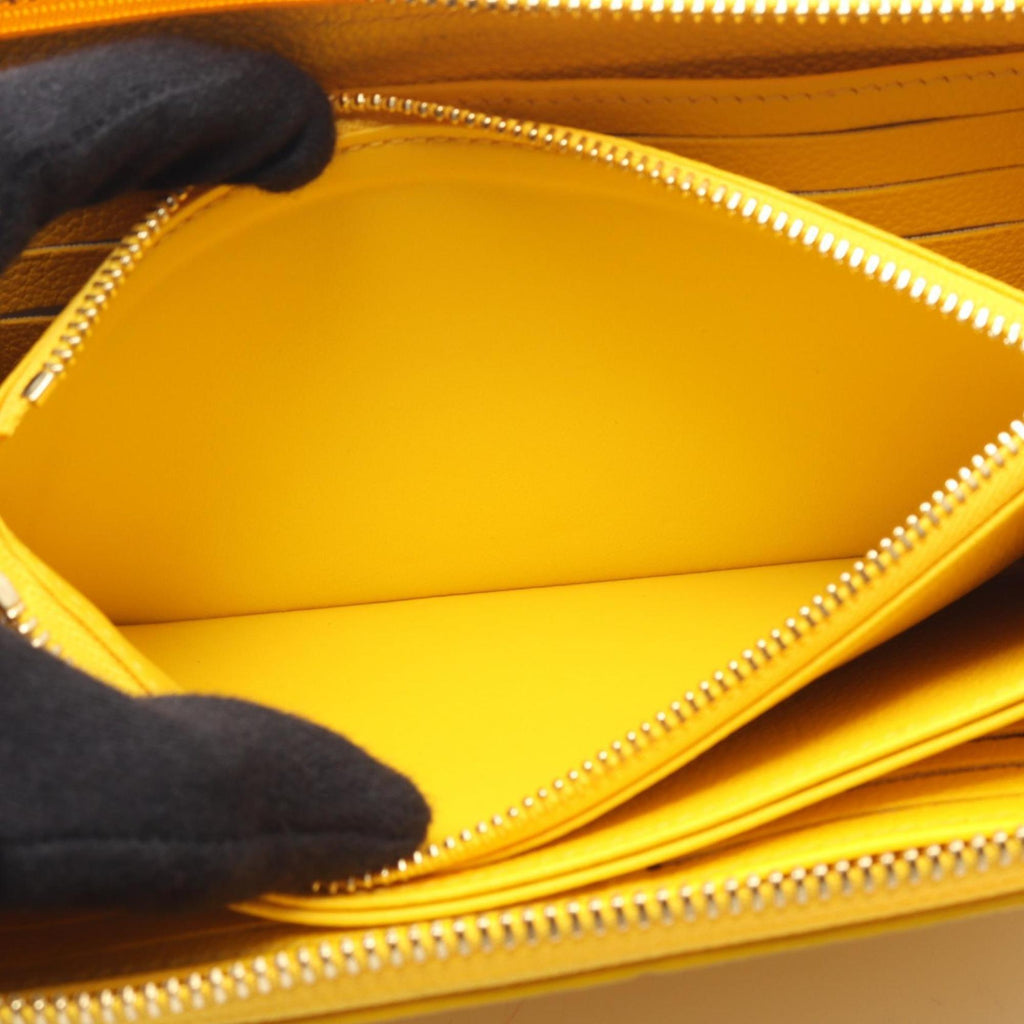 Louis Vuitton Monogram Empreinte Yellow Monogram Empreinte Long Wallet