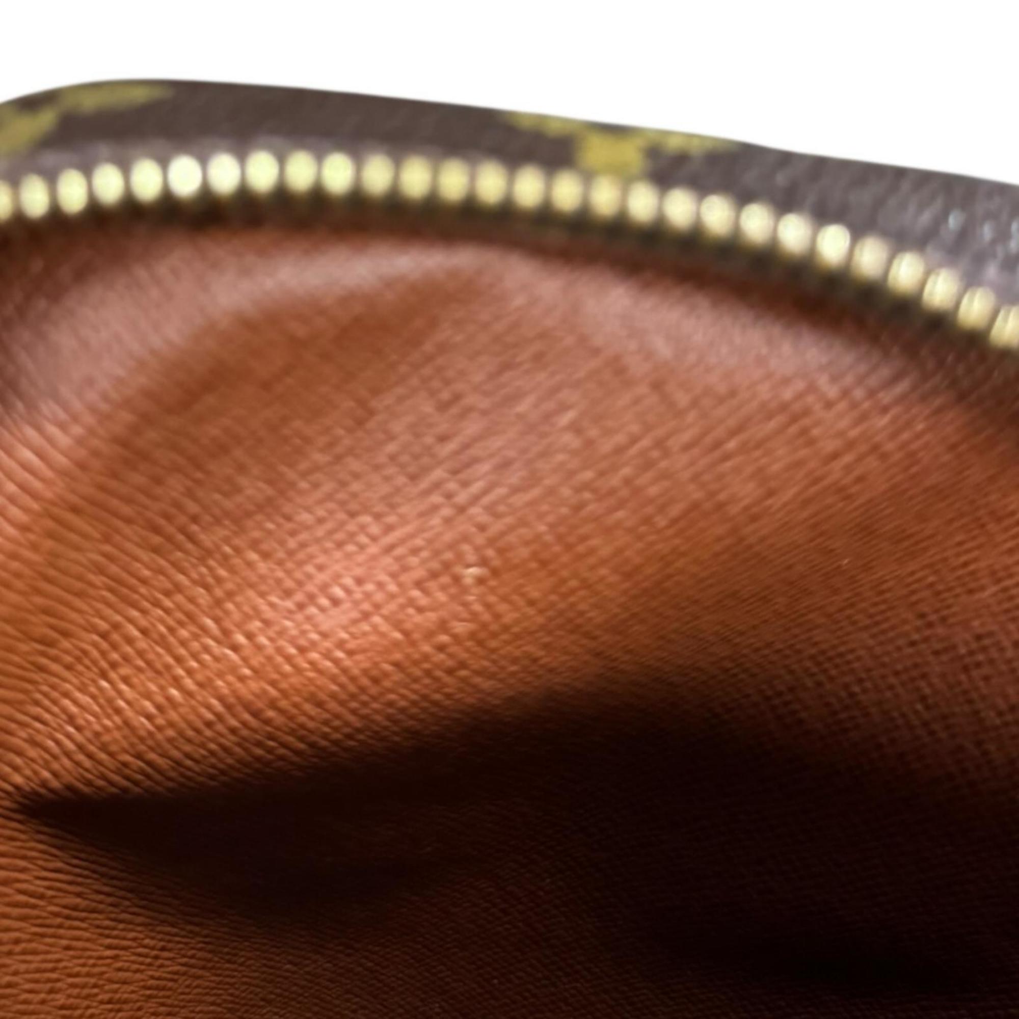 Louis Vuitton Brown Monogram Canvas Shoulder Bag