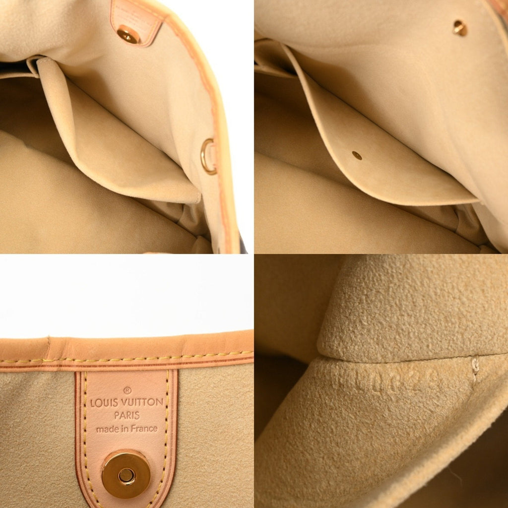 Louis Vuitton Brown Monogram Canvas Shoulder Bag