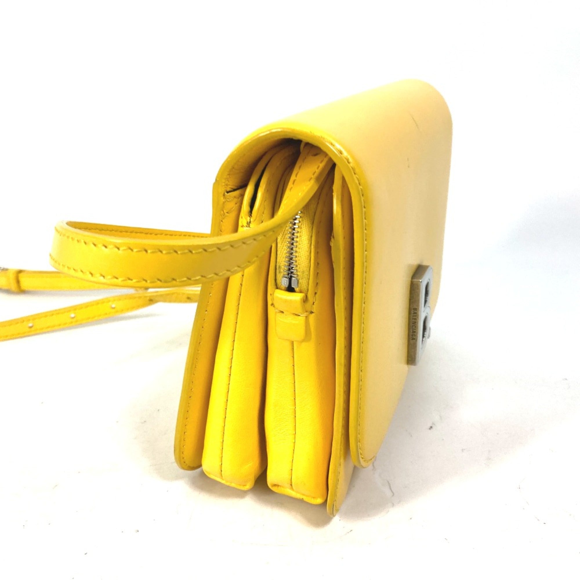 Balenciaga Yellow Leather Shoulder