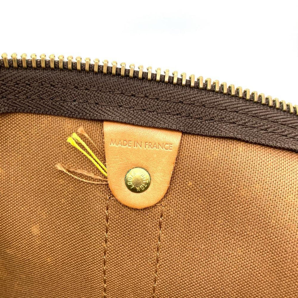 Louis Vuitton Monogram Brown Monogram Leather Boston Bag