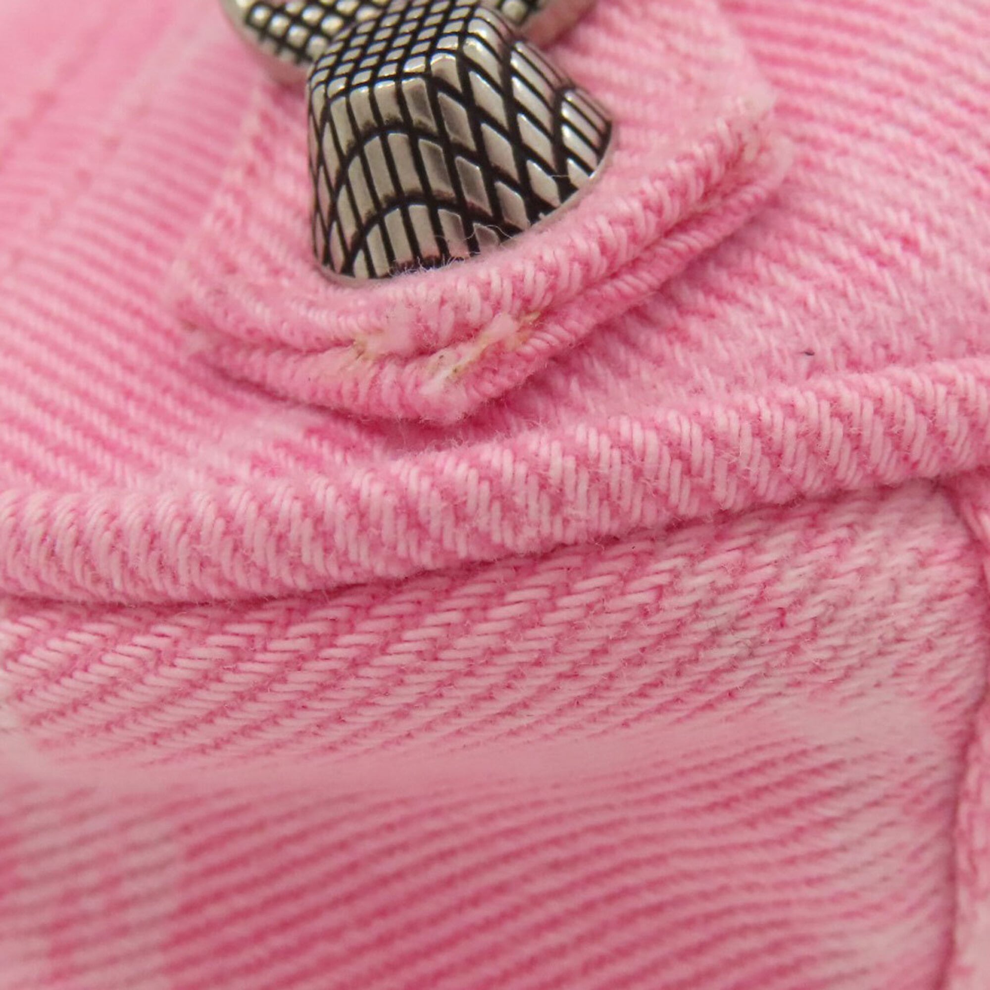 Balenciaga Pink Canvas Hand