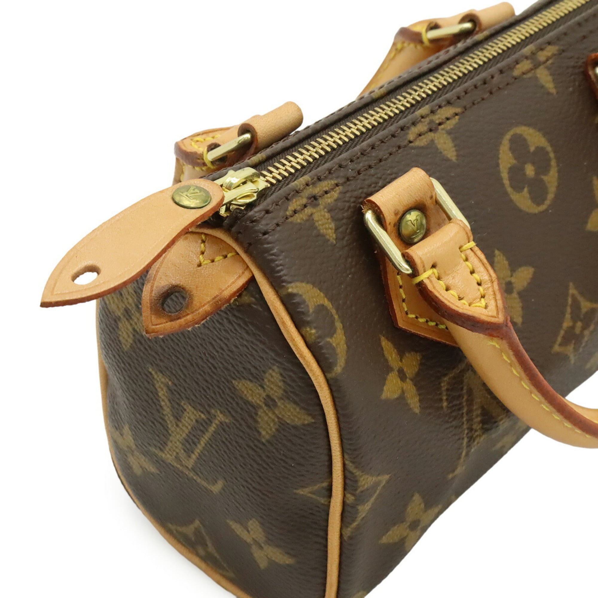 Louis Vuitton Brown Monogram Monogram Mini Handbag Pouch