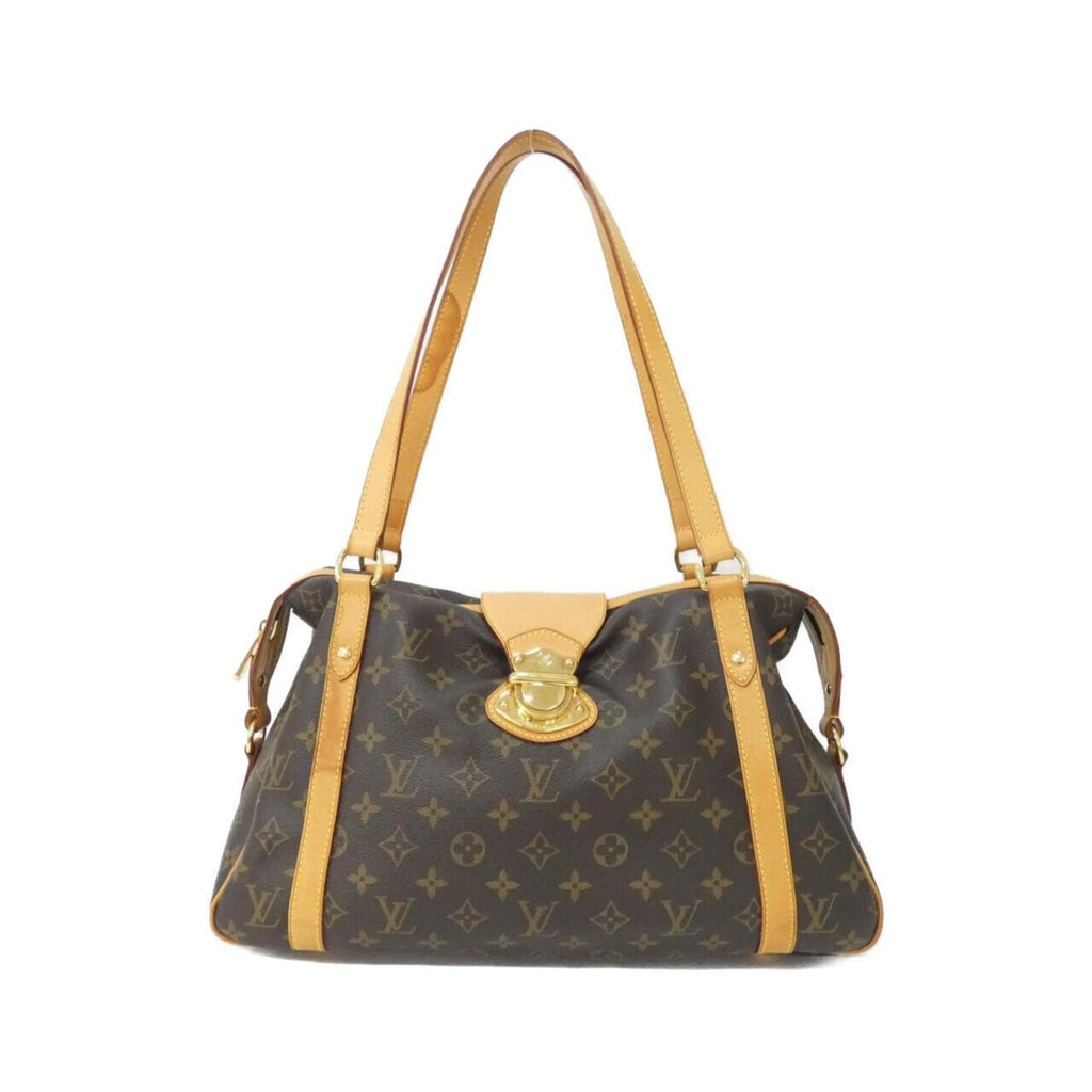 Louis Vuitton Marron Coated Canvas Shoulder Bag