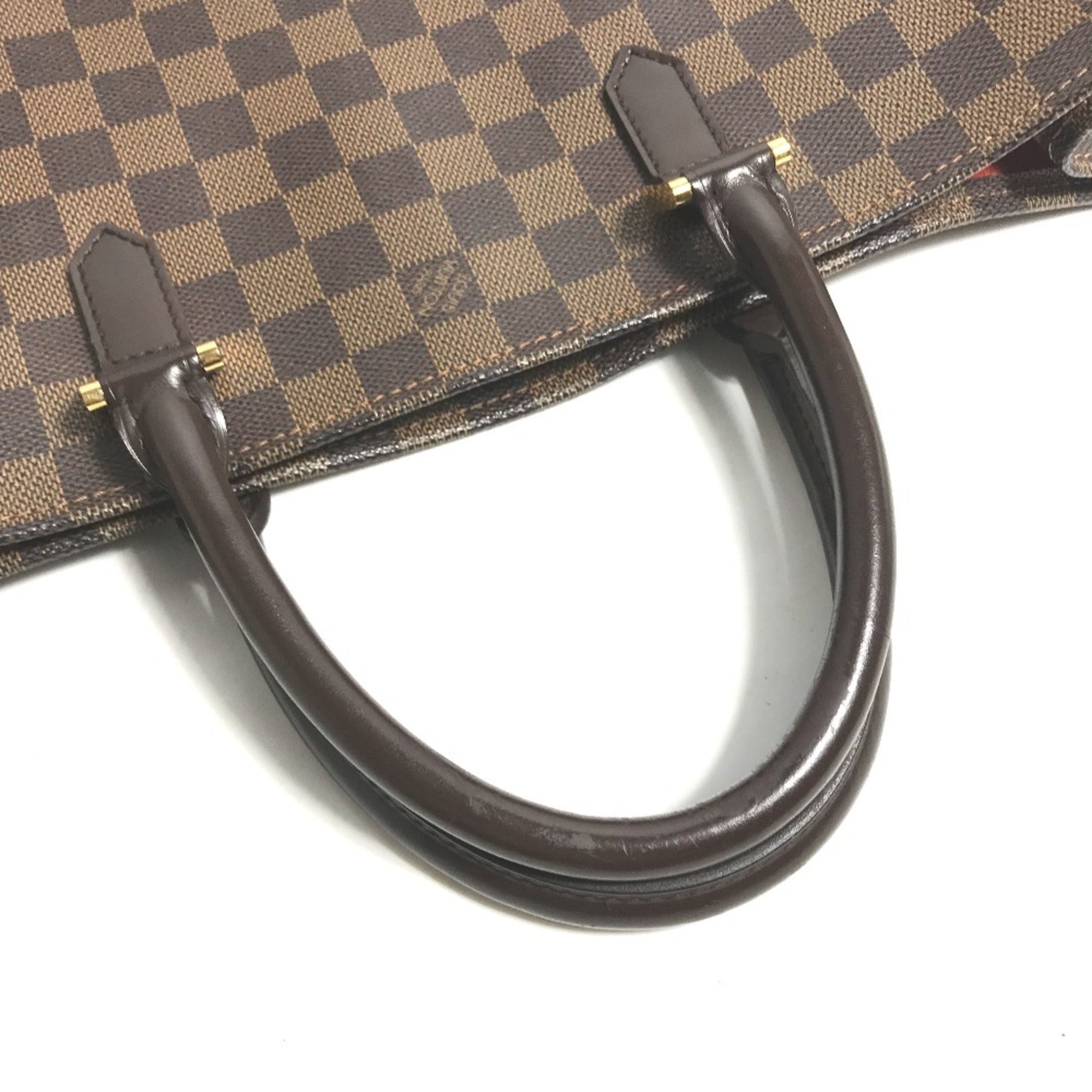 Louis Vuitton Brown Damier Canvas Ebene Damier Canvas Handbag Tote Bag