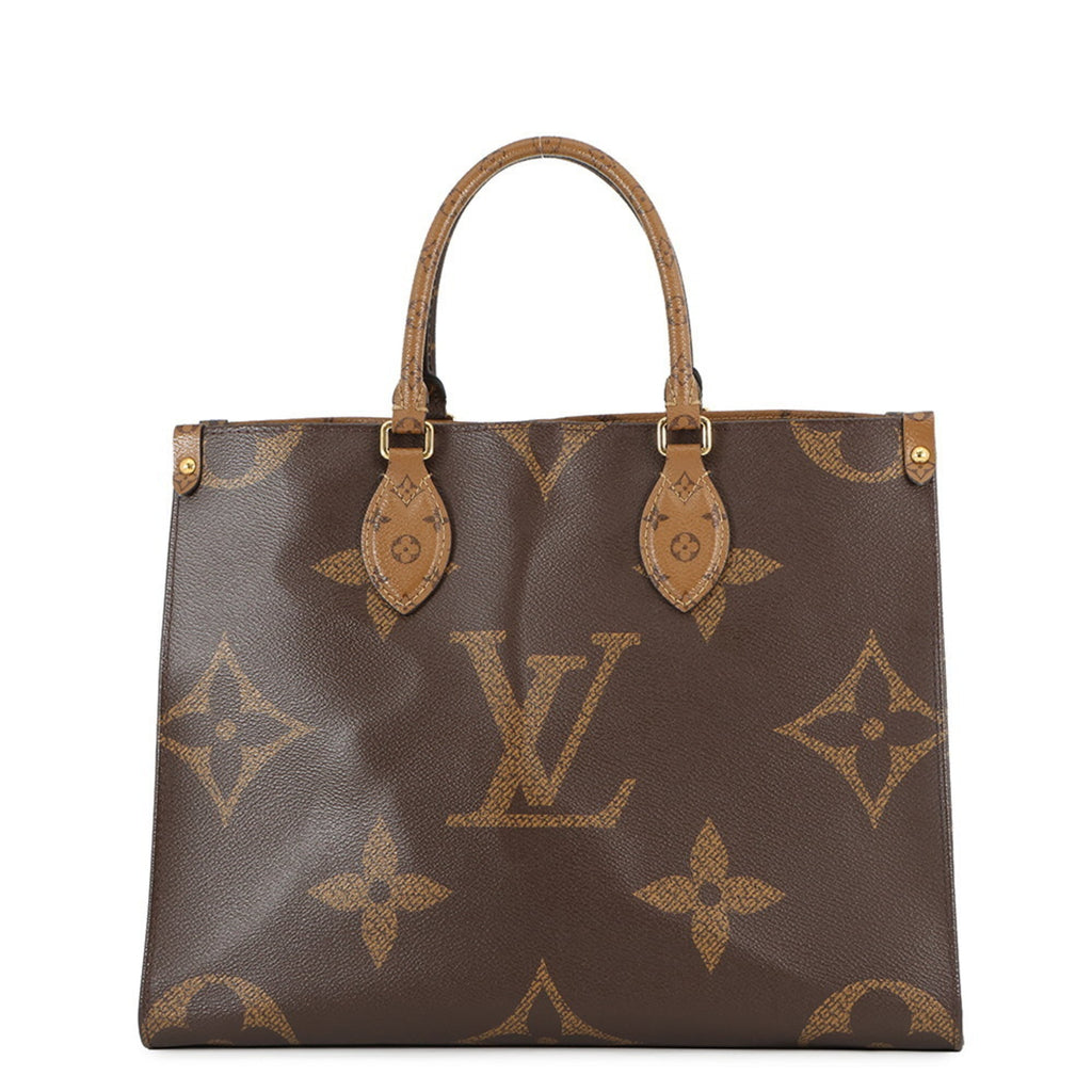 Louis Vuitton Monogram Reverse Red Color Monogram Reverse Monogram Handbag Tote Bag