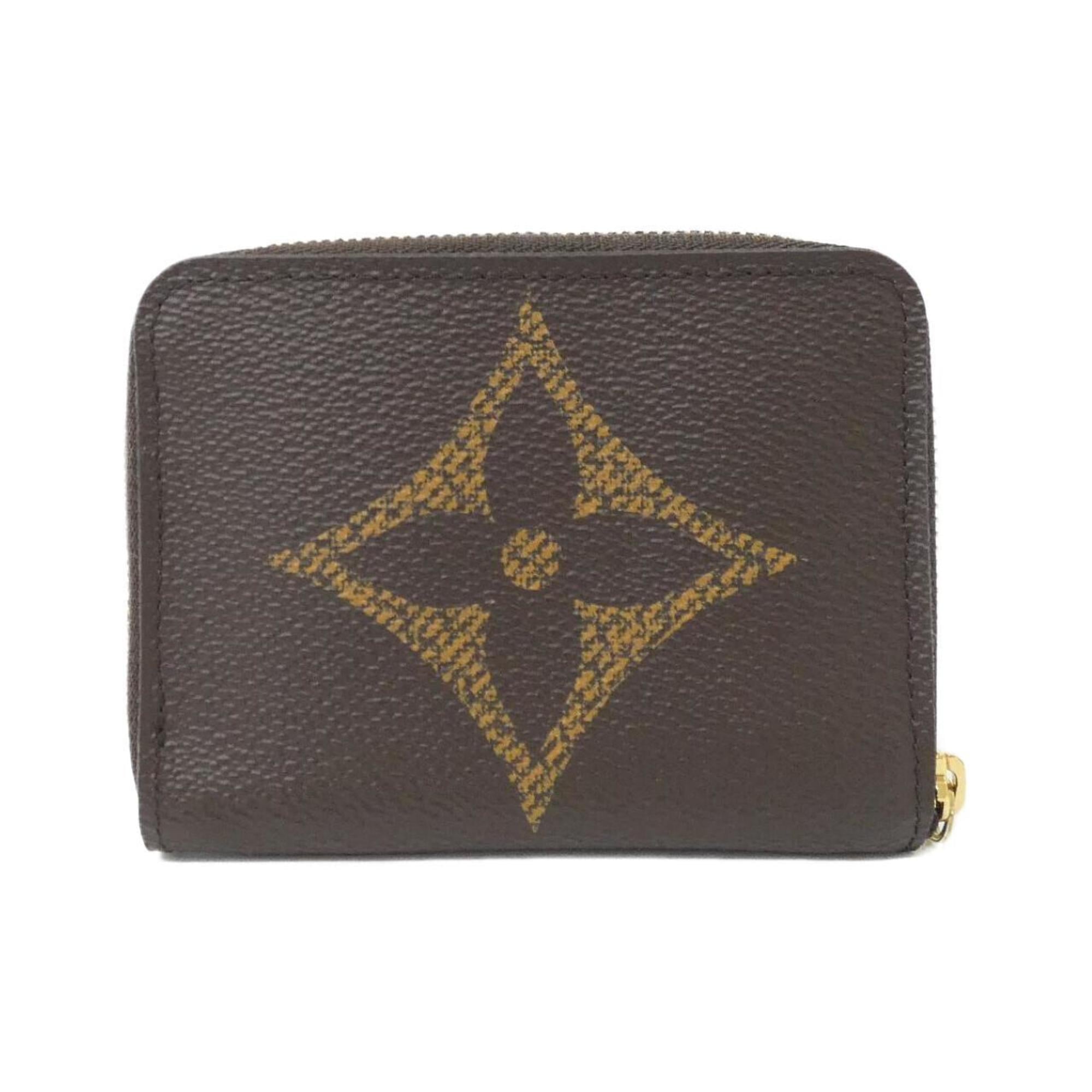 Louis Vuitton Brown Coated Canvas Coin Purse/Coin Case