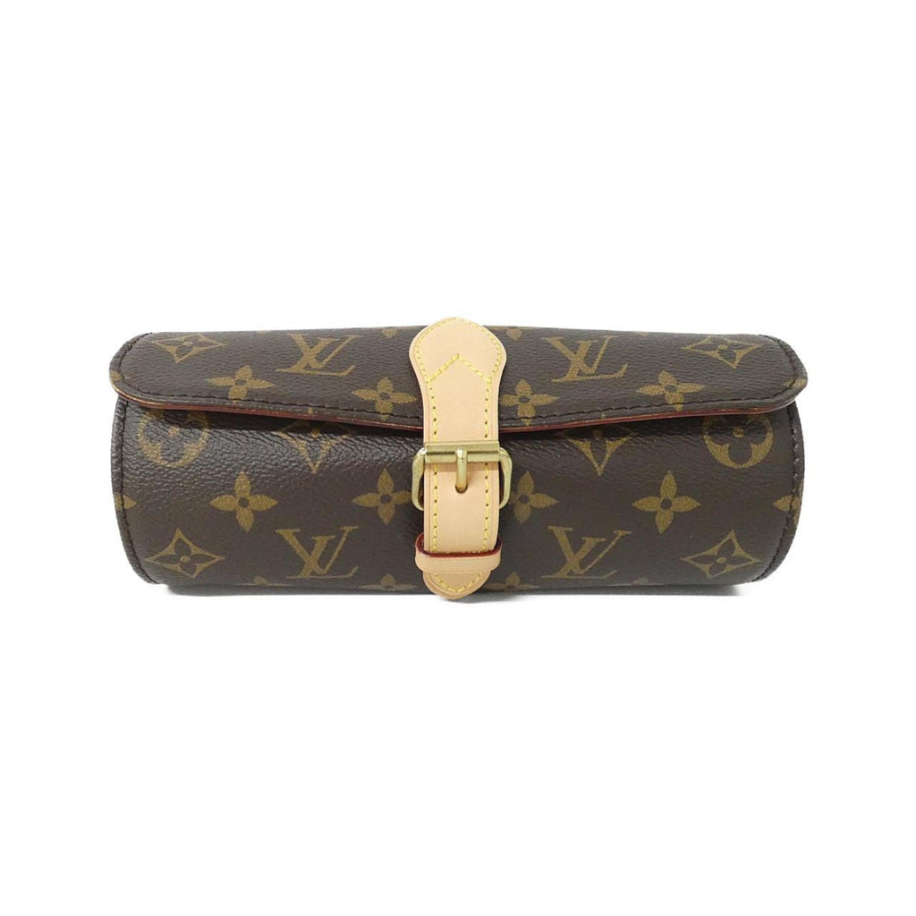 Louis Vuitton Brown Coated Canvas Pouch