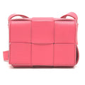 Bottega Veneta Pink Leather Shoulder Bag