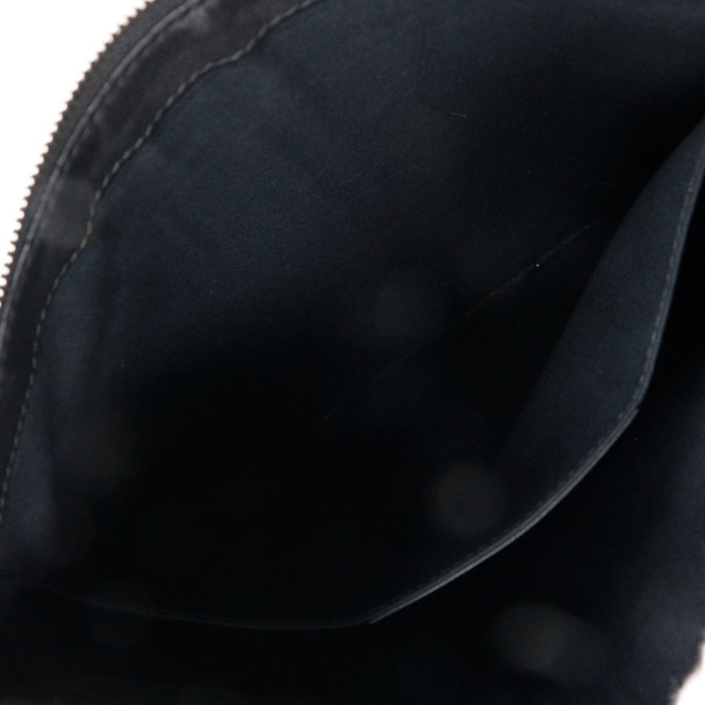 Balenciaga Black Suede Clutch