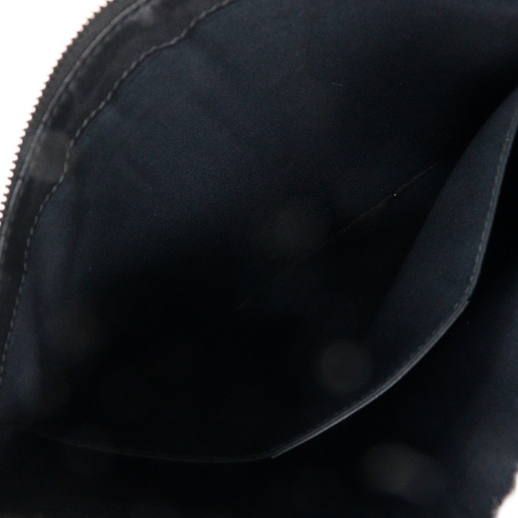 Balenciaga Black Suede Clutch