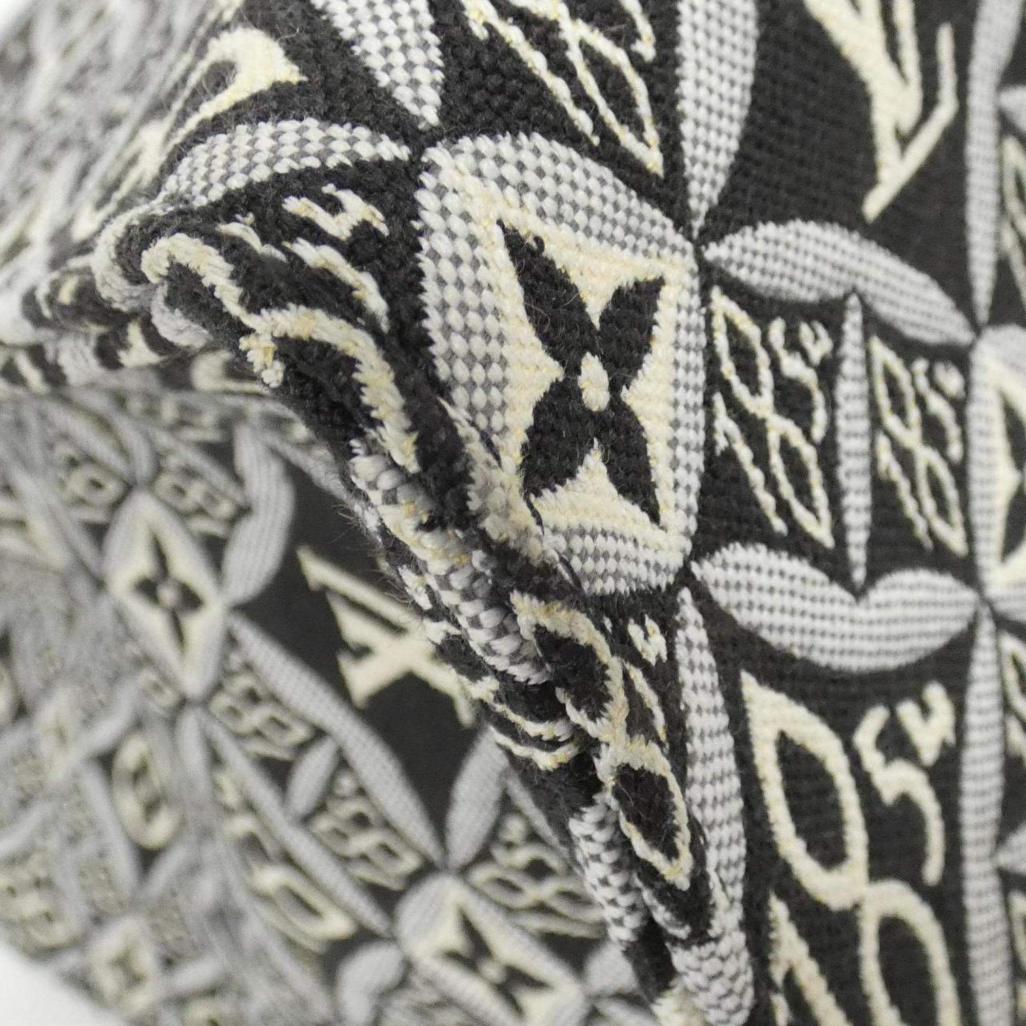 Louis Vuitton Gris Jacquard Handbag