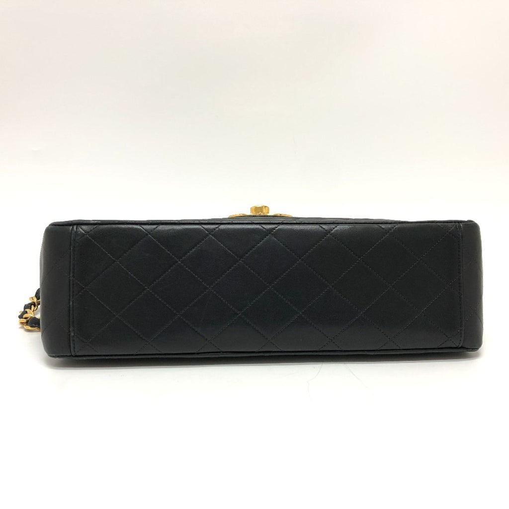 Chanel Black Leather Shoulder Bag