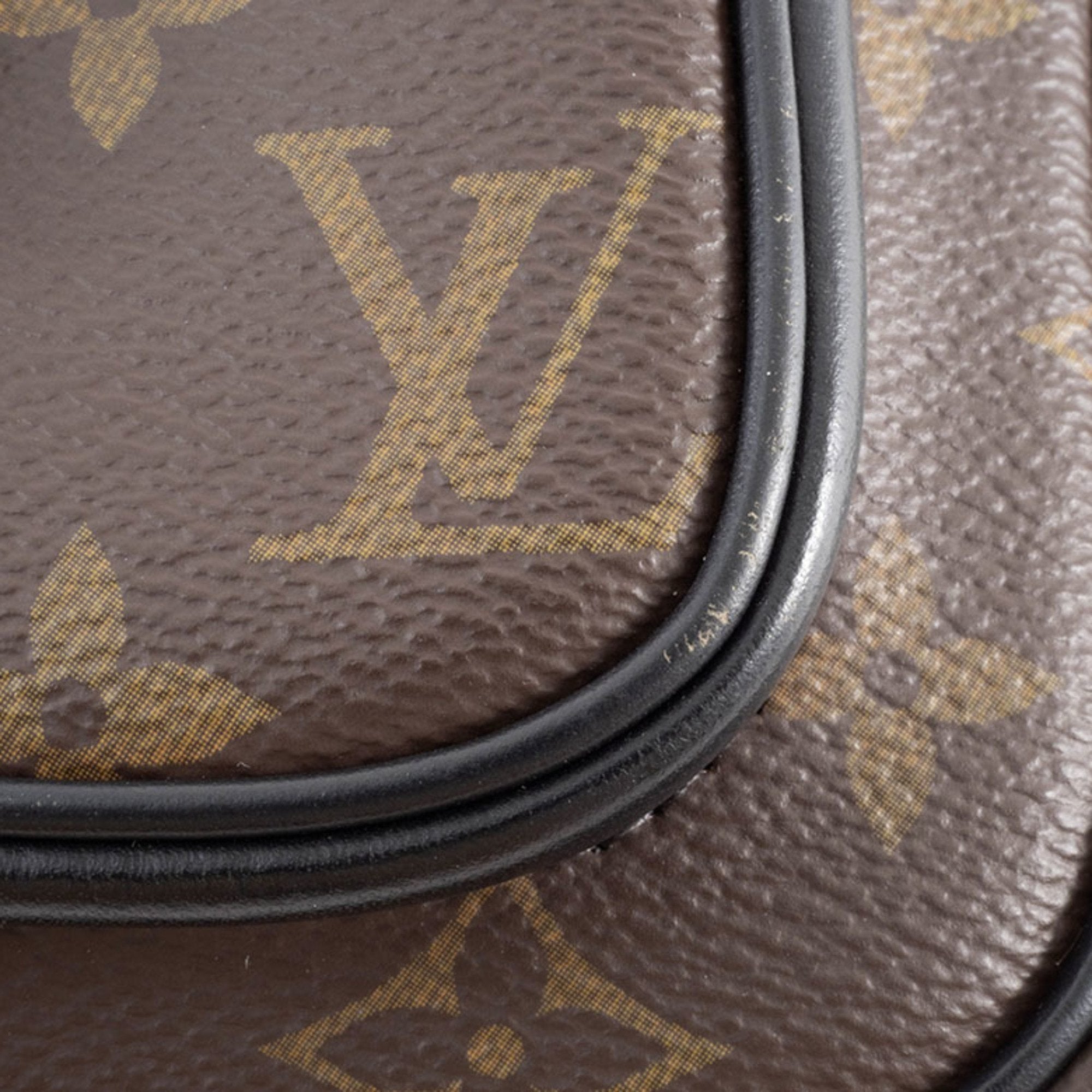 Louis Vuitton Monogram Macassar Dark Brown Shoulder Bag