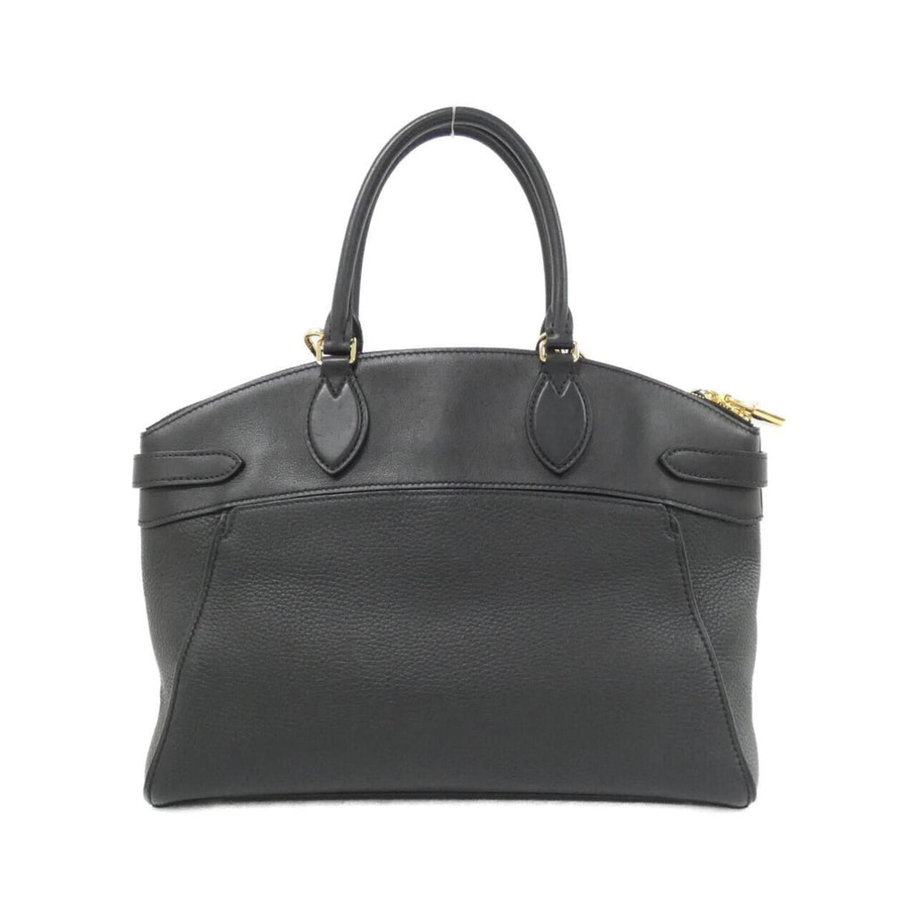 Louis Vuitton Black Leather Handbag