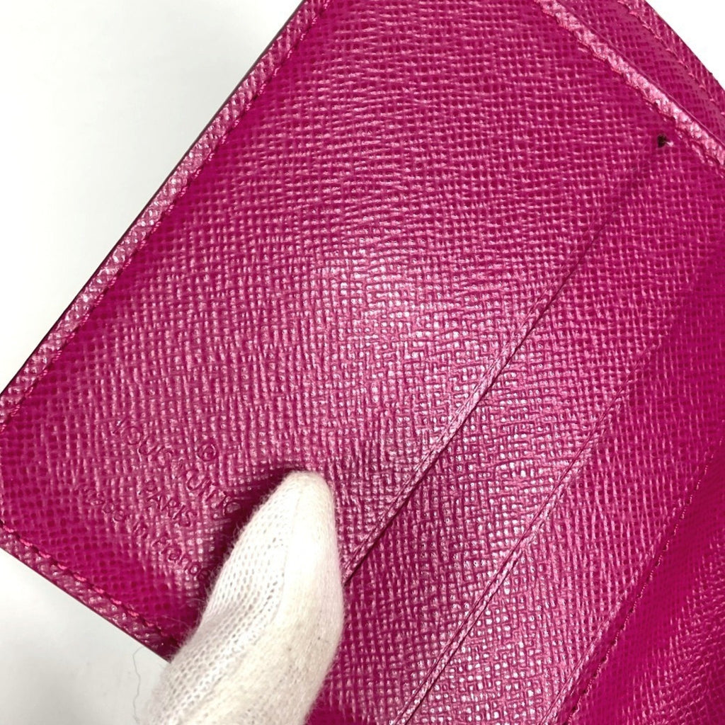 Louis Vuitton Monogram Fuchsia Pink Monogram Pink Monogram Perforated Wallet