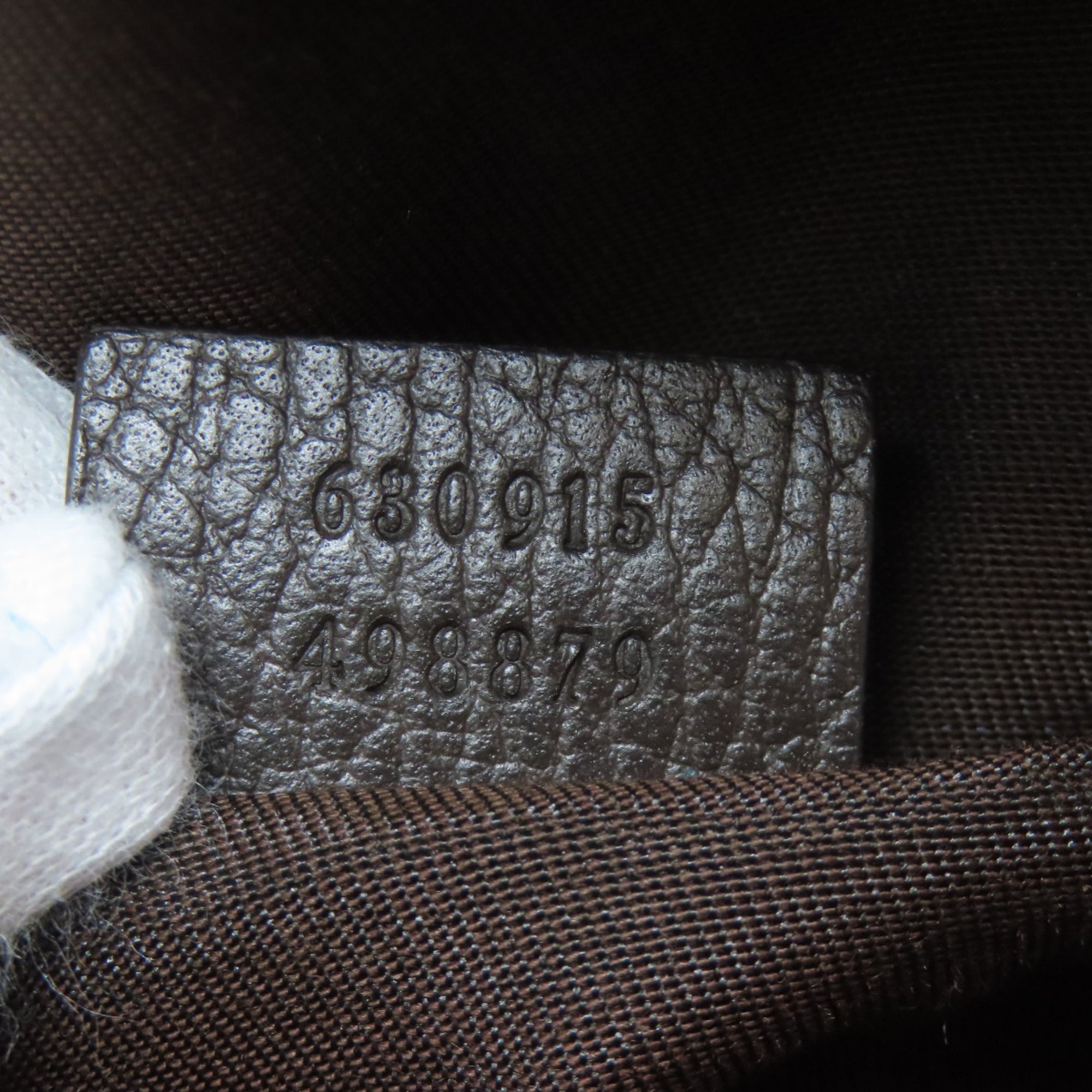 Gucci Brown Canvas Sling Bag (Pre-Owned)
