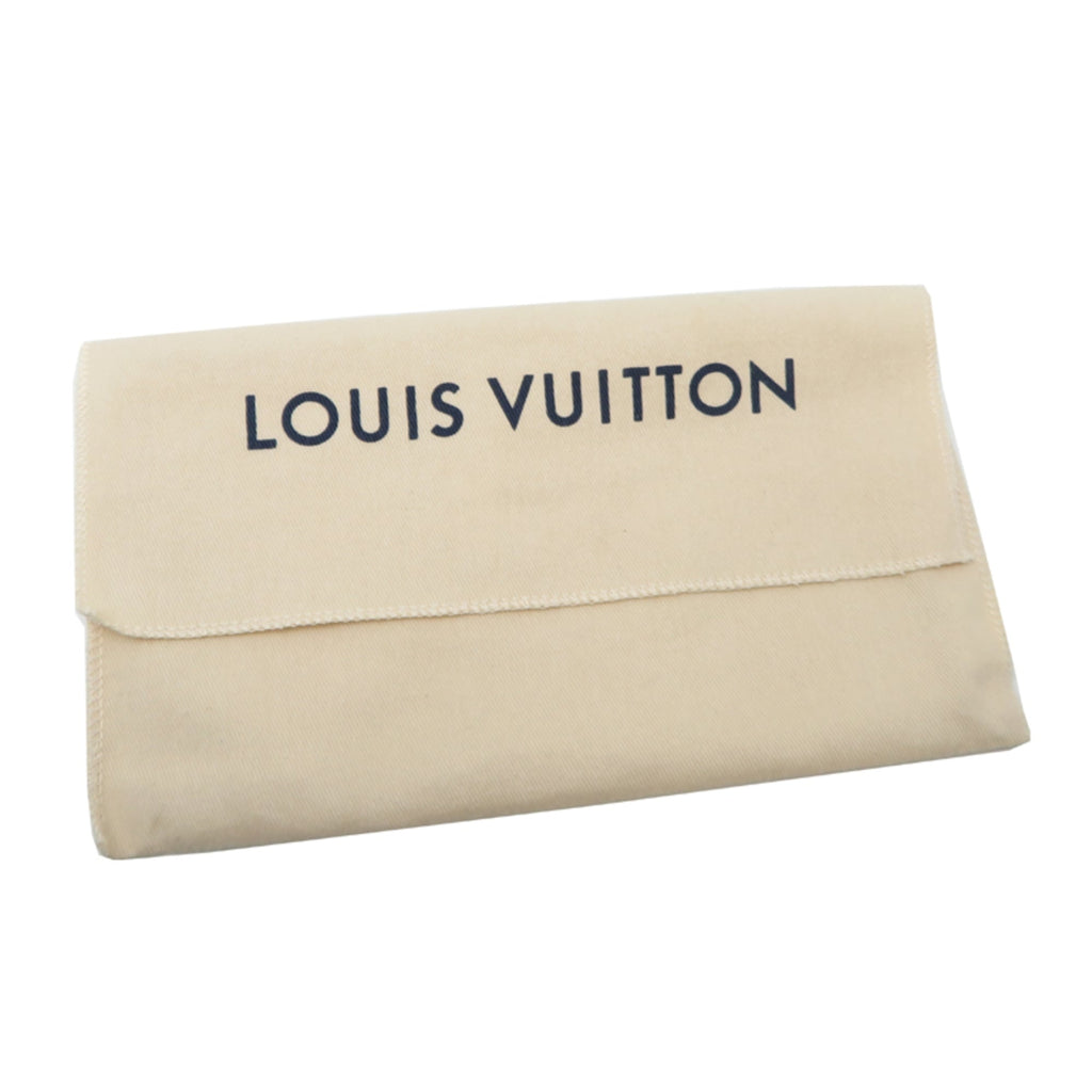 Louis Vuitton Monogram Brown Fuchsia Monogram Long Wallet