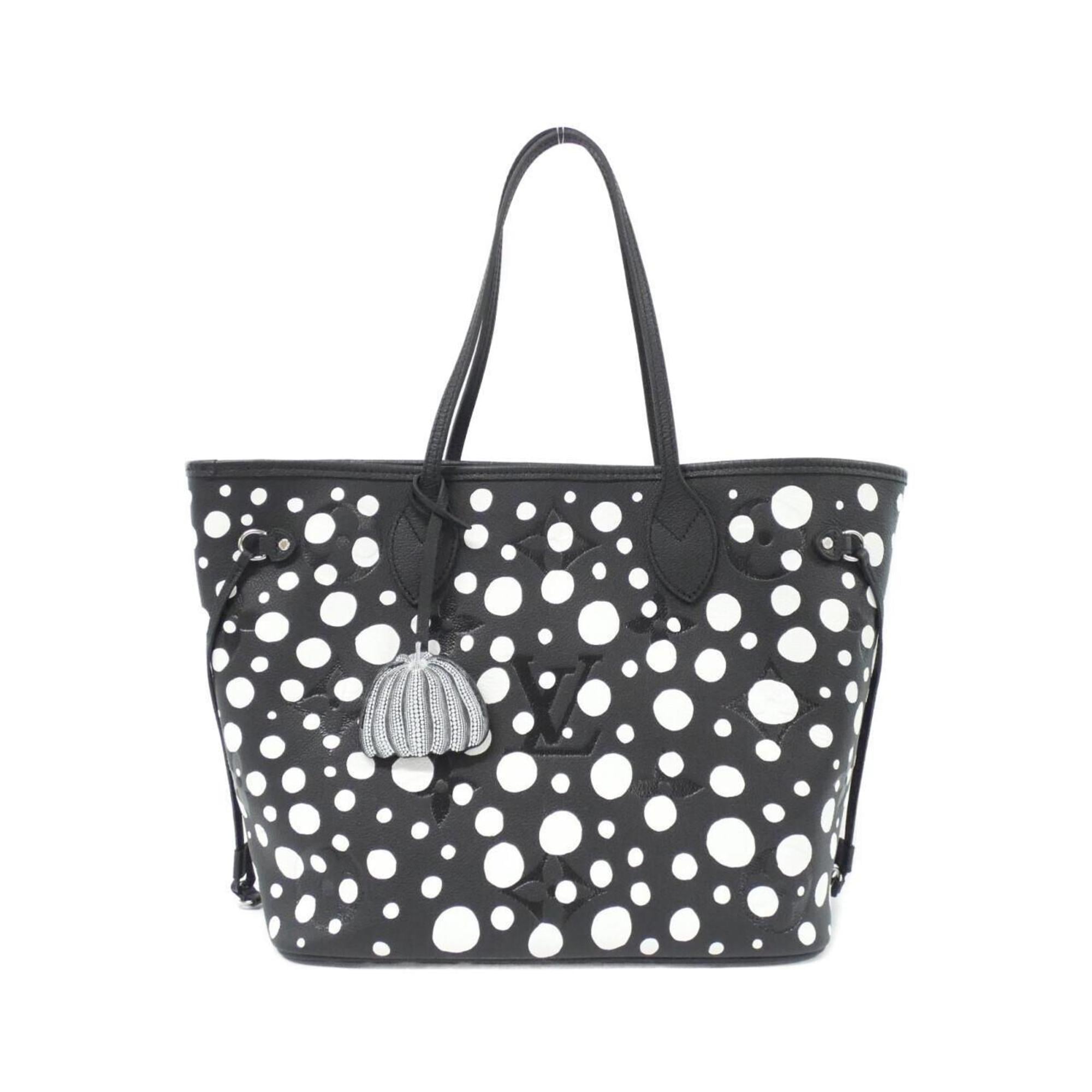 Louis Vuitton Black Leather Handbag